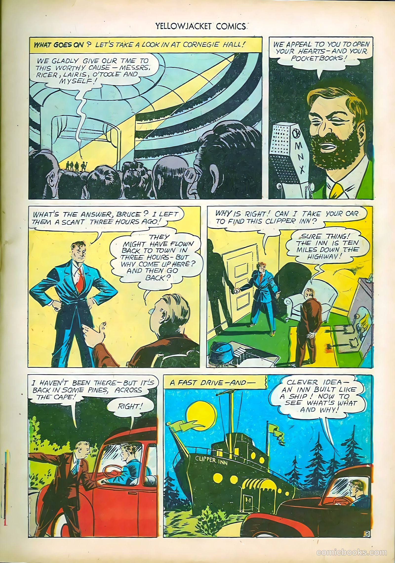 Yellowjacket Comics #5 (1945) — page 15 of 52