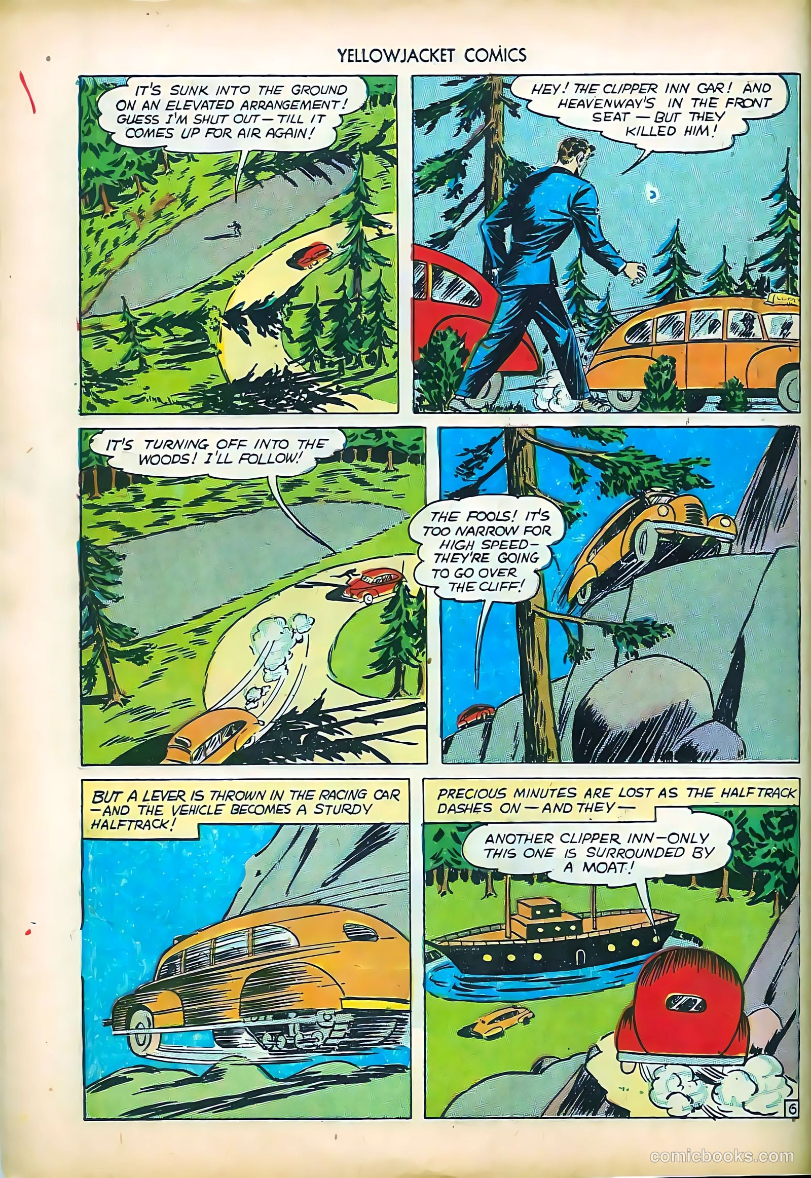 Yellowjacket Comics #5 (1945) — page 18 of 52