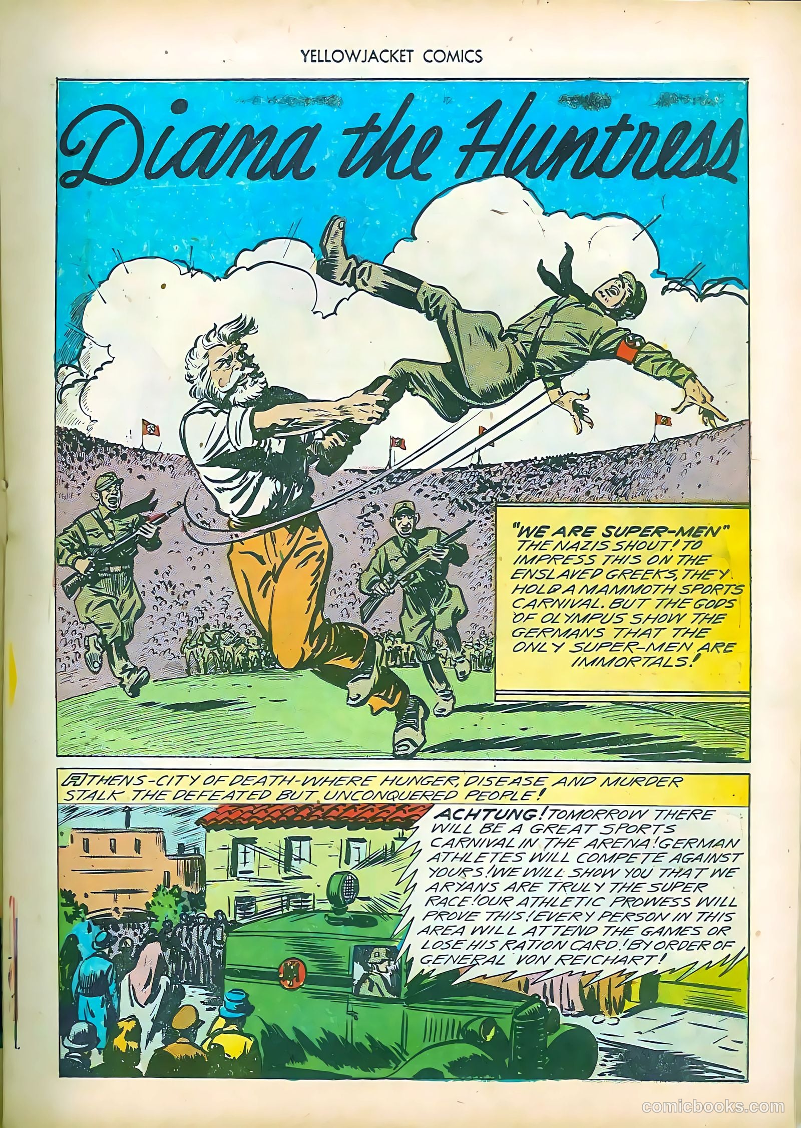 Yellowjacket Comics #5 (1945) — page 21 of 52