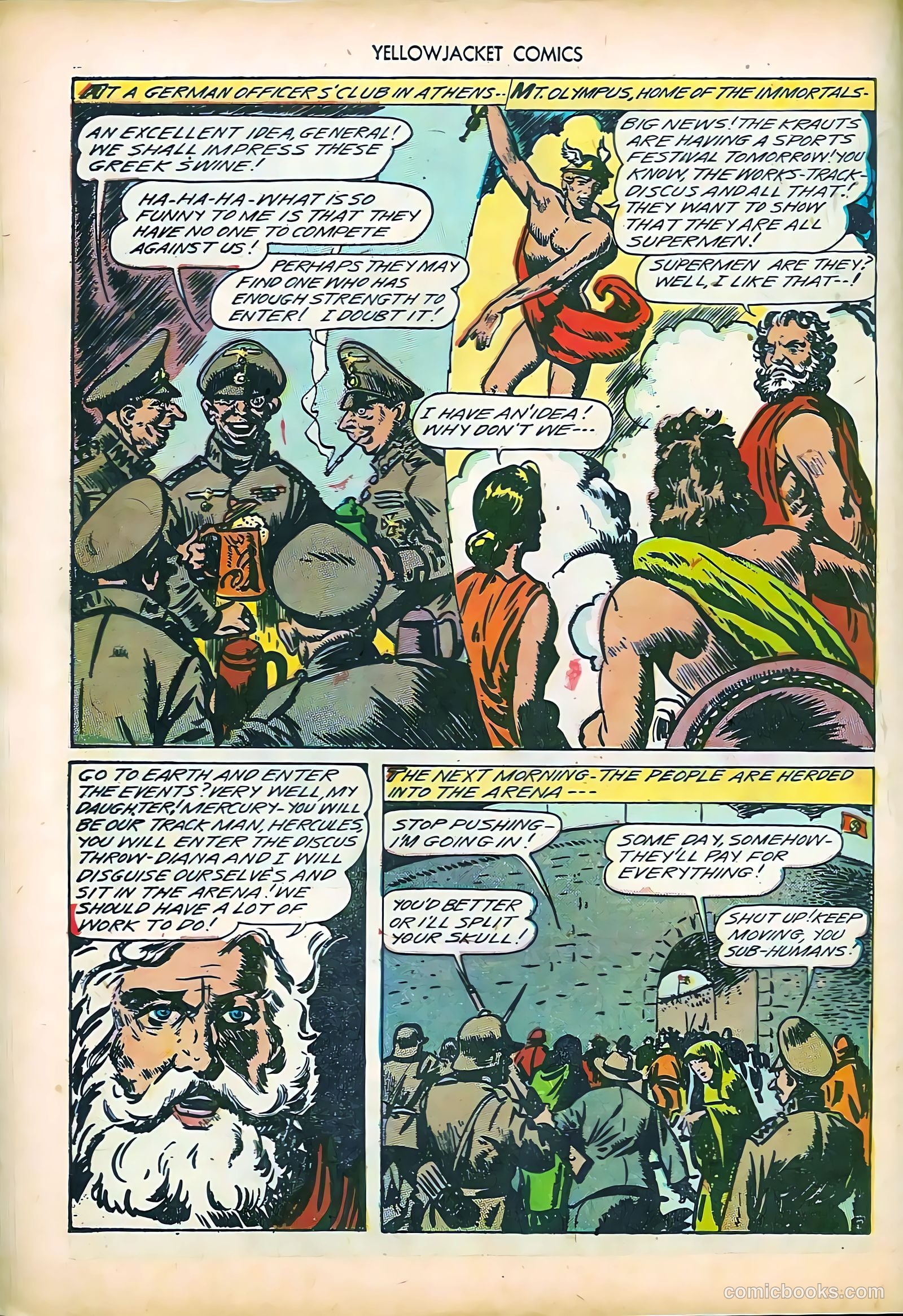 Yellowjacket Comics #5 (1945) — page 22 of 52