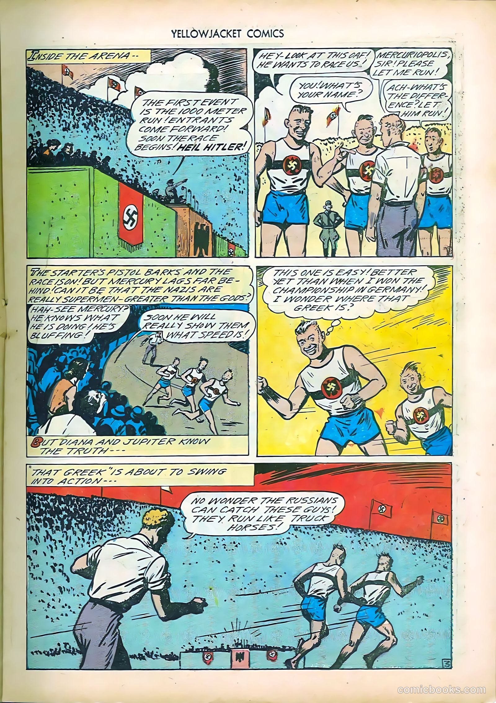 Yellowjacket Comics #5 (1945) — page 23 of 52
