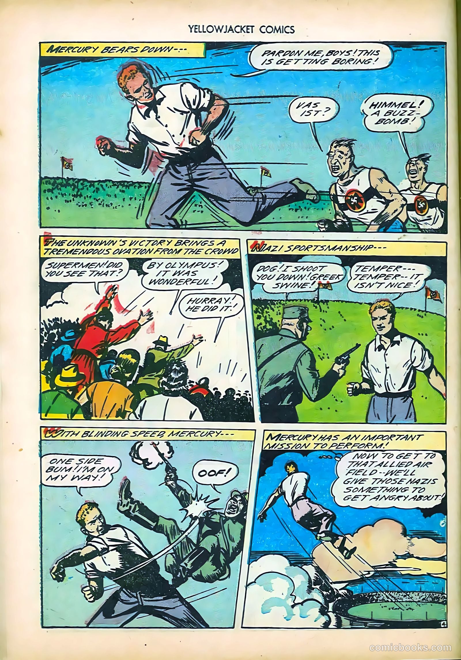 Yellowjacket Comics #5 (1945) — page 24 of 52