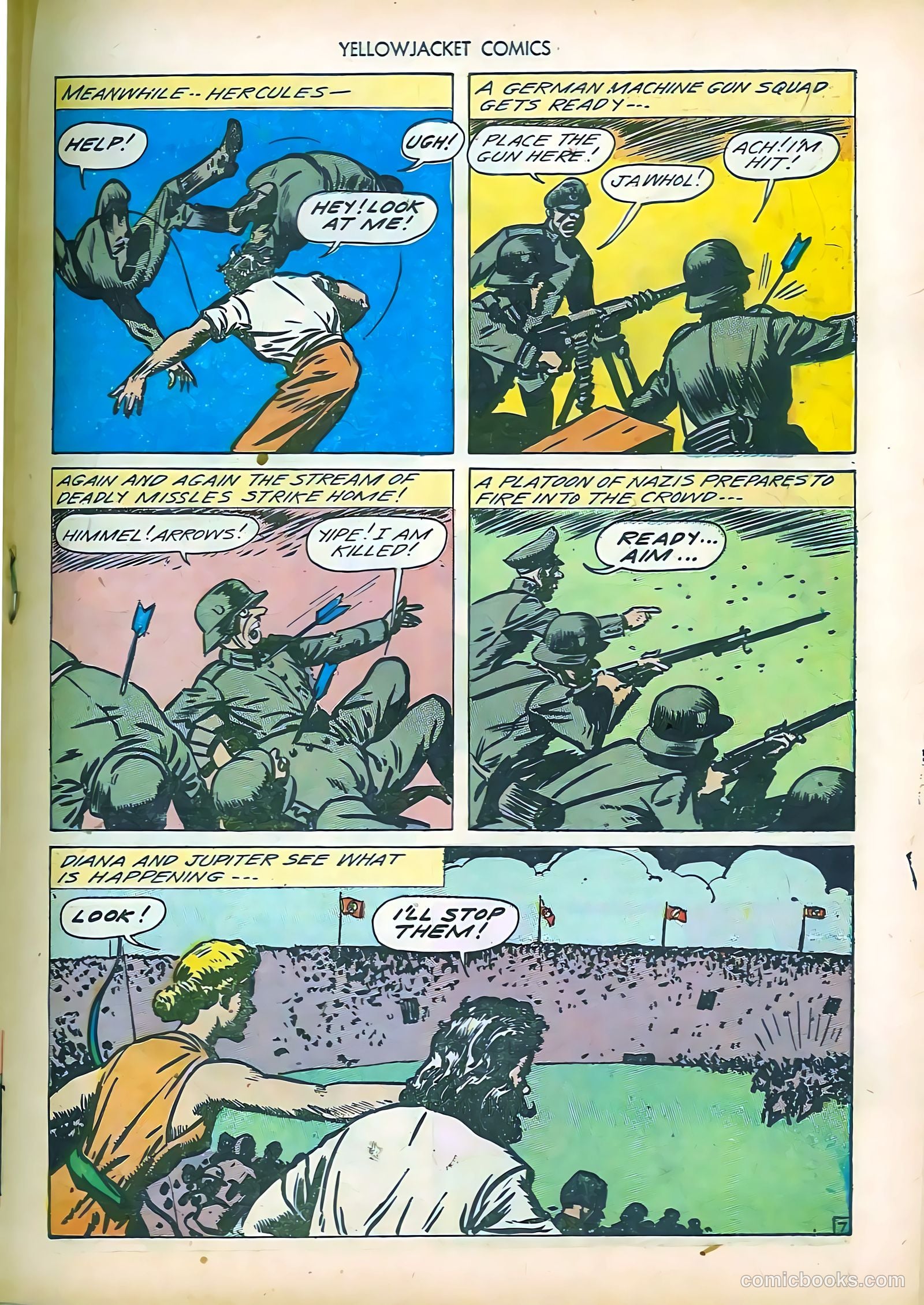 Yellowjacket Comics #5 (1945) — page 27 of 52