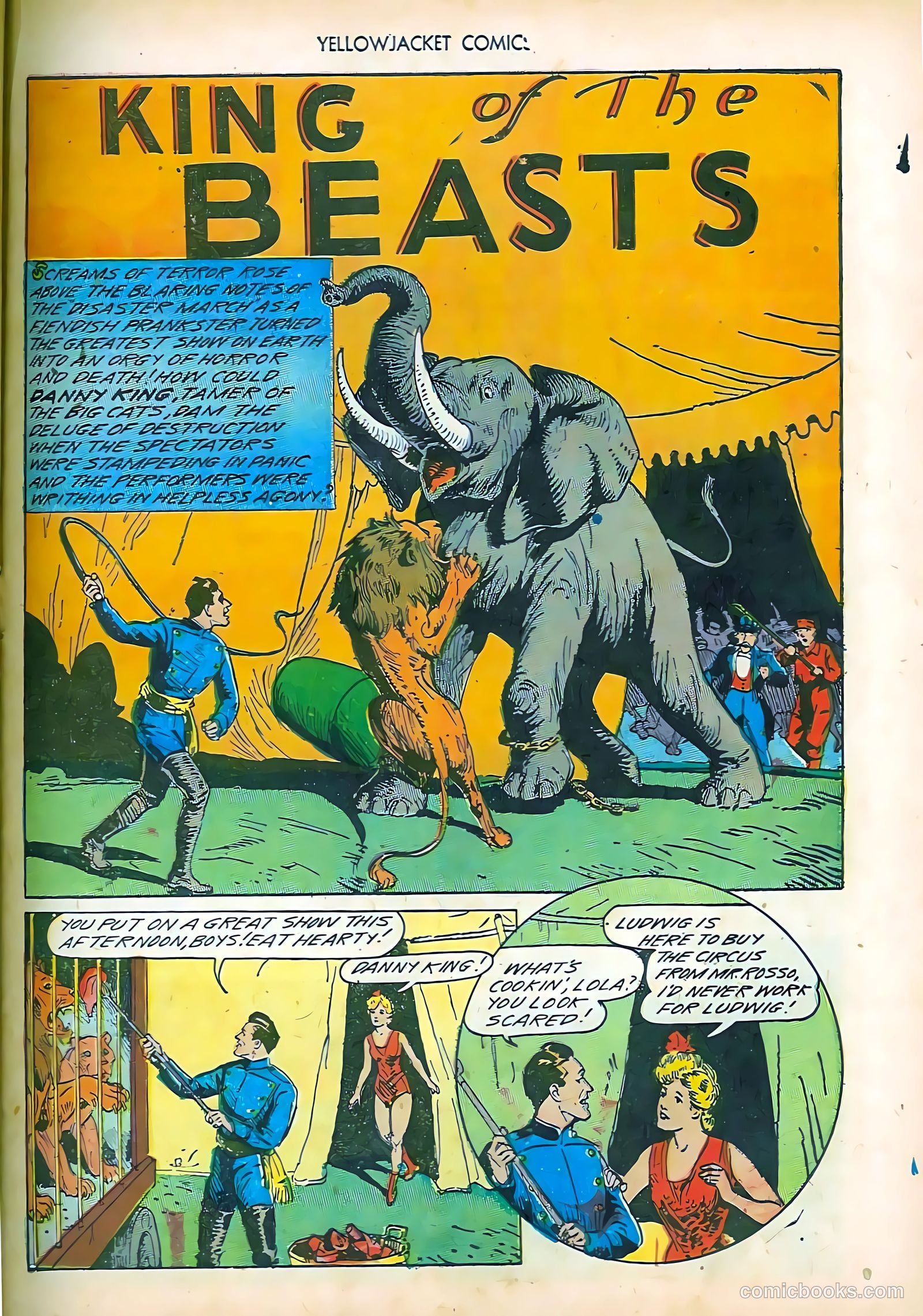 Yellowjacket Comics #5 (1945) — page 31 of 52