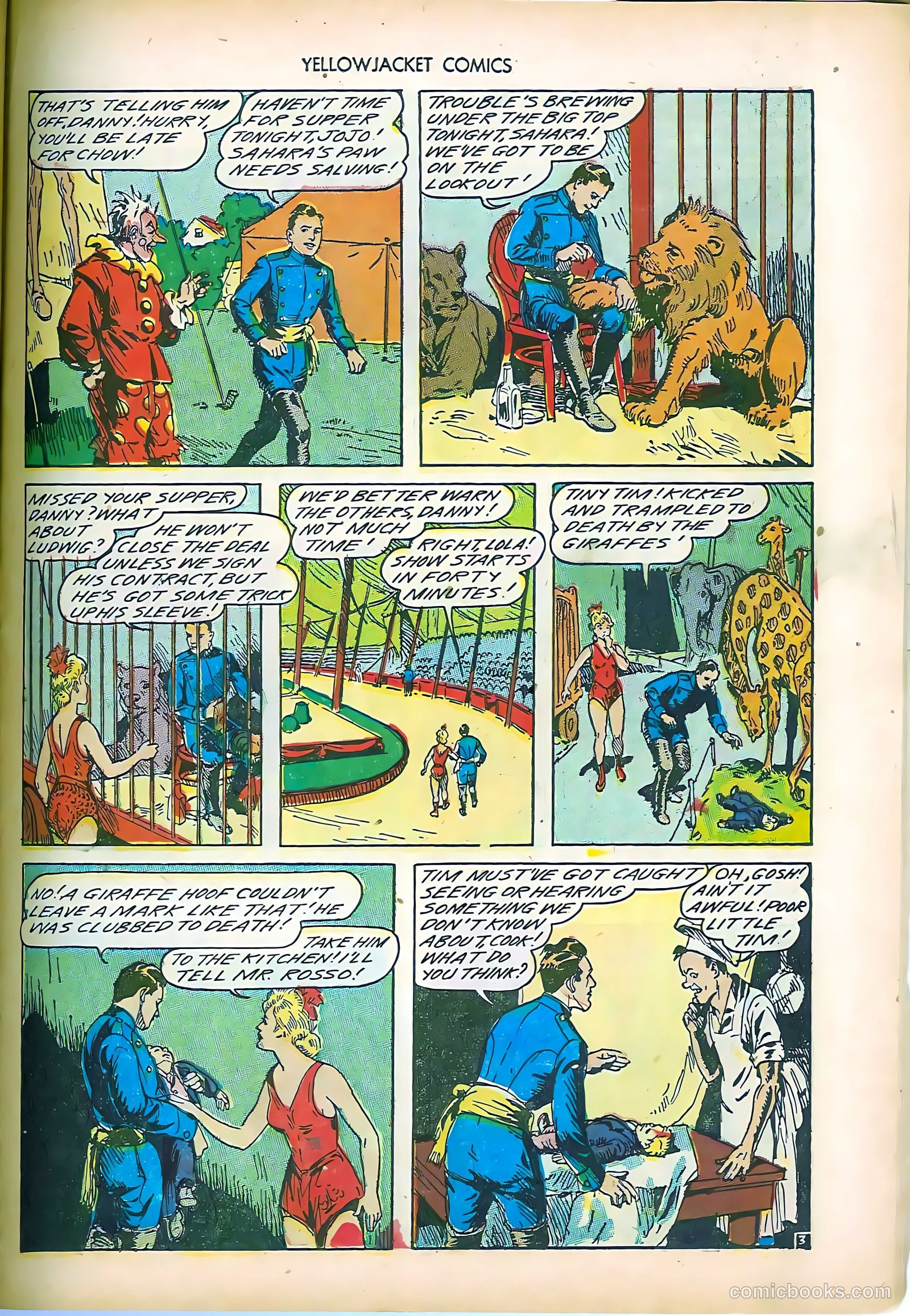 Yellowjacket Comics #5 (1945) — page 33 of 52