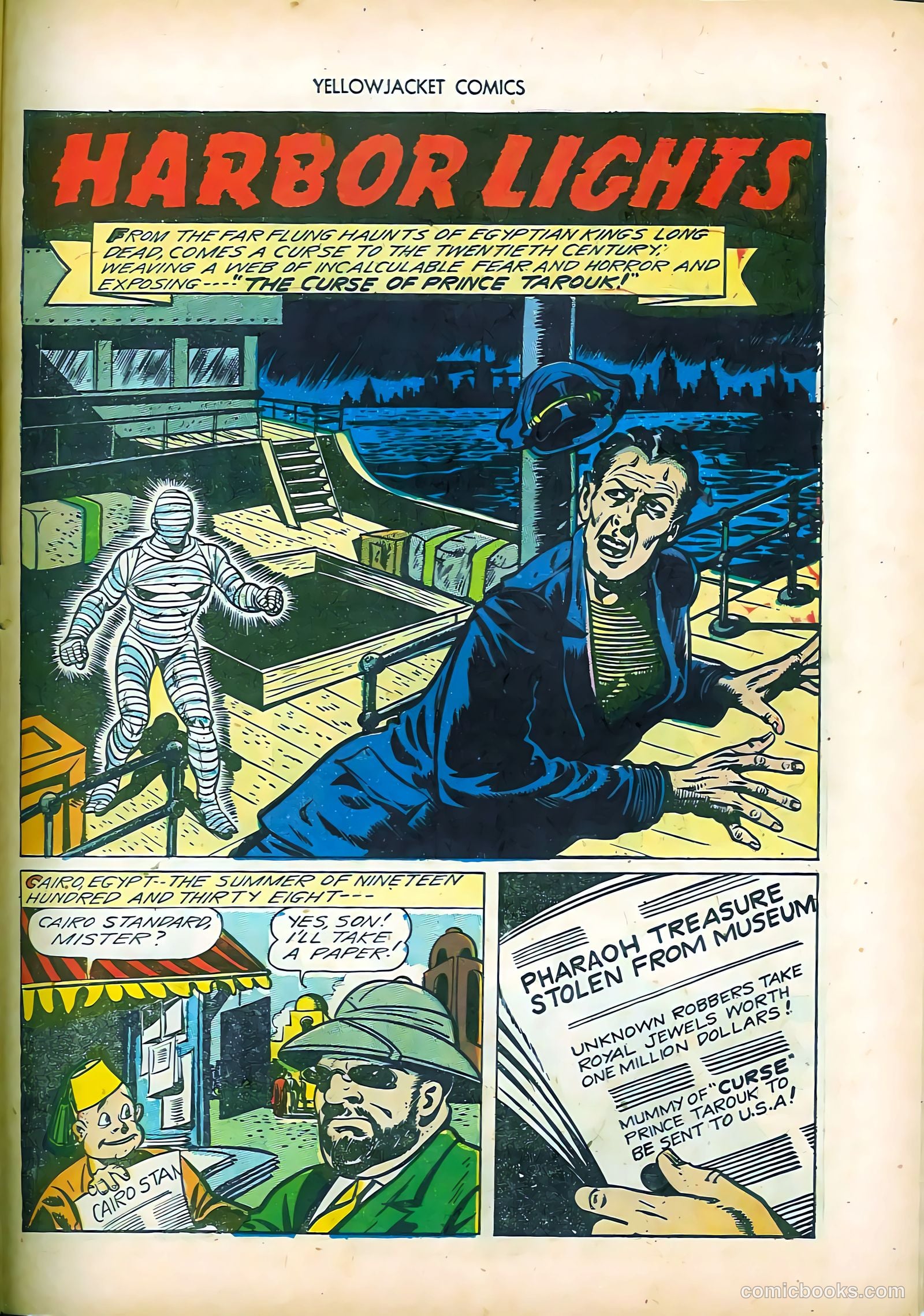 Yellowjacket Comics #5 (1945) — page 37 of 52