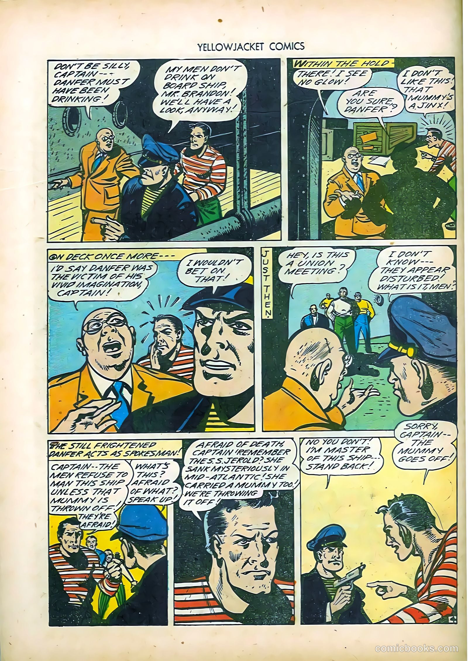 Yellowjacket Comics #5 (1945) — page 40 of 52