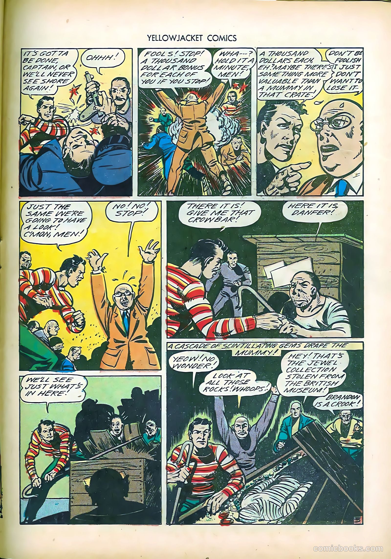 Yellowjacket Comics #5 (1945) — page 41 of 52