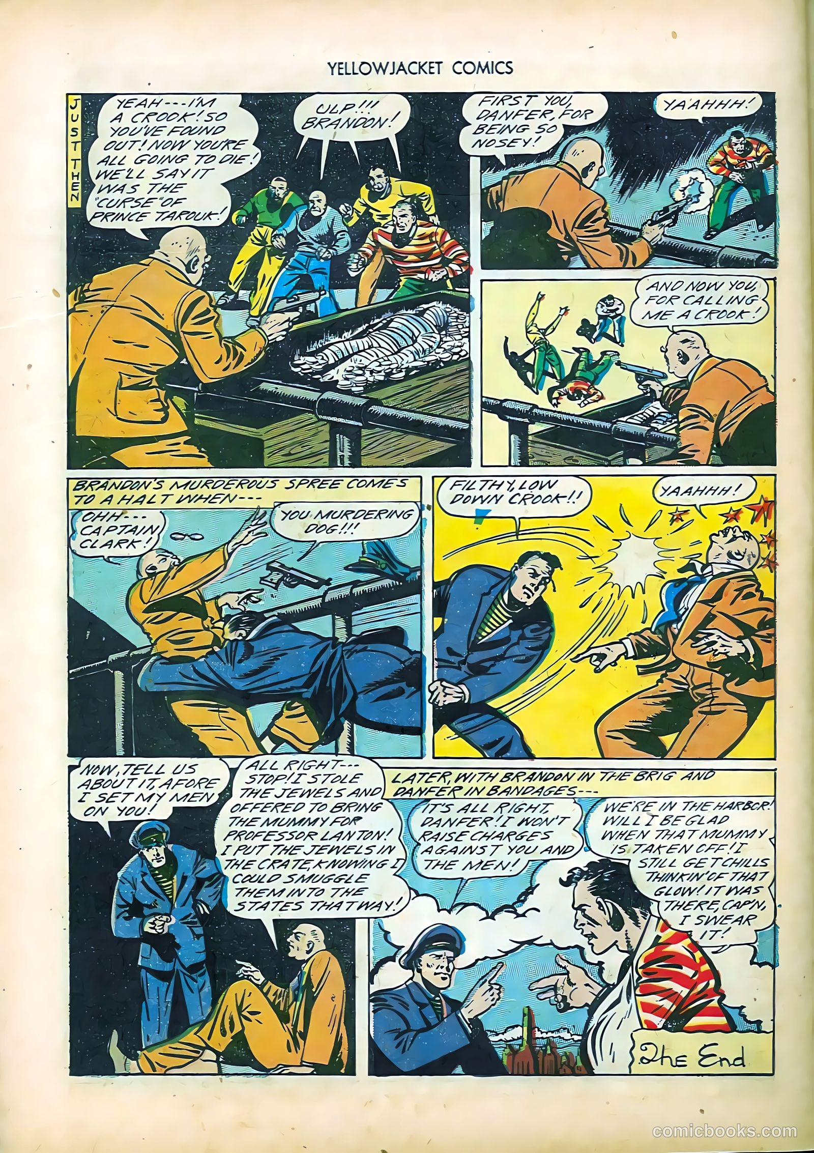 Yellowjacket Comics #5 (1945) — page 42 of 52