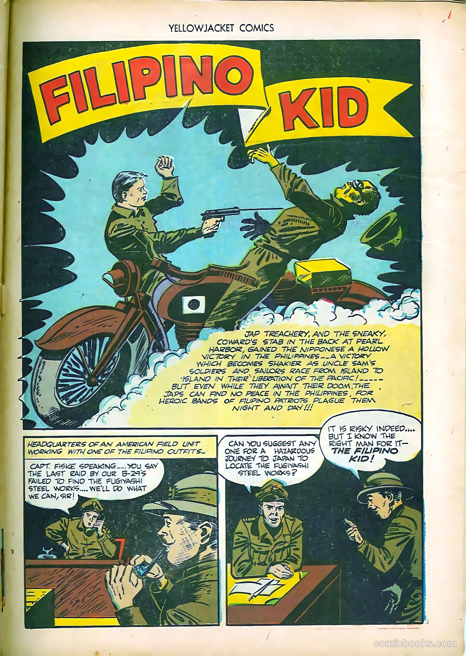 Yellowjacket Comics #5 (1945) — page 43 of 52