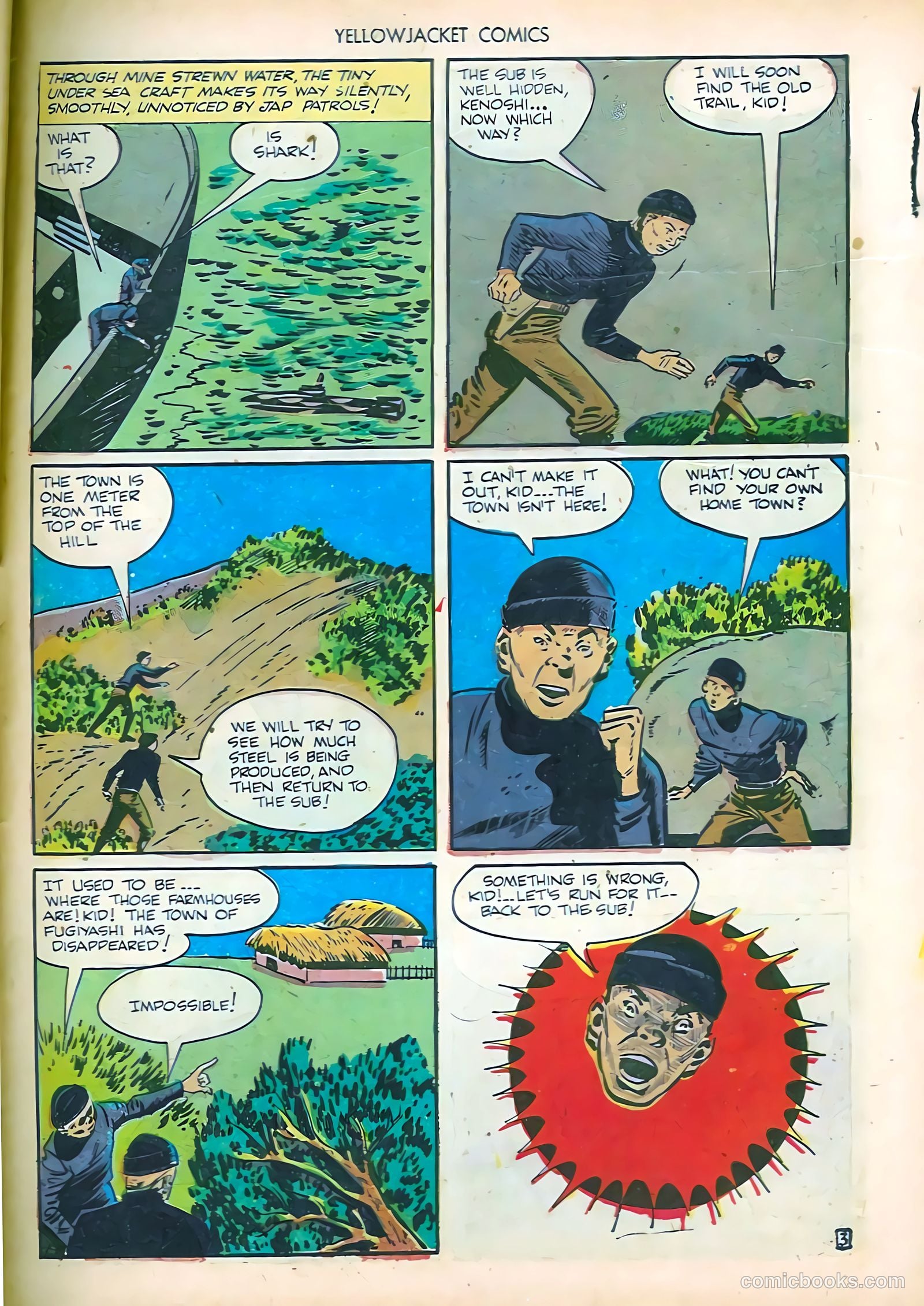 Yellowjacket Comics #5 (1945) — page 45 of 52