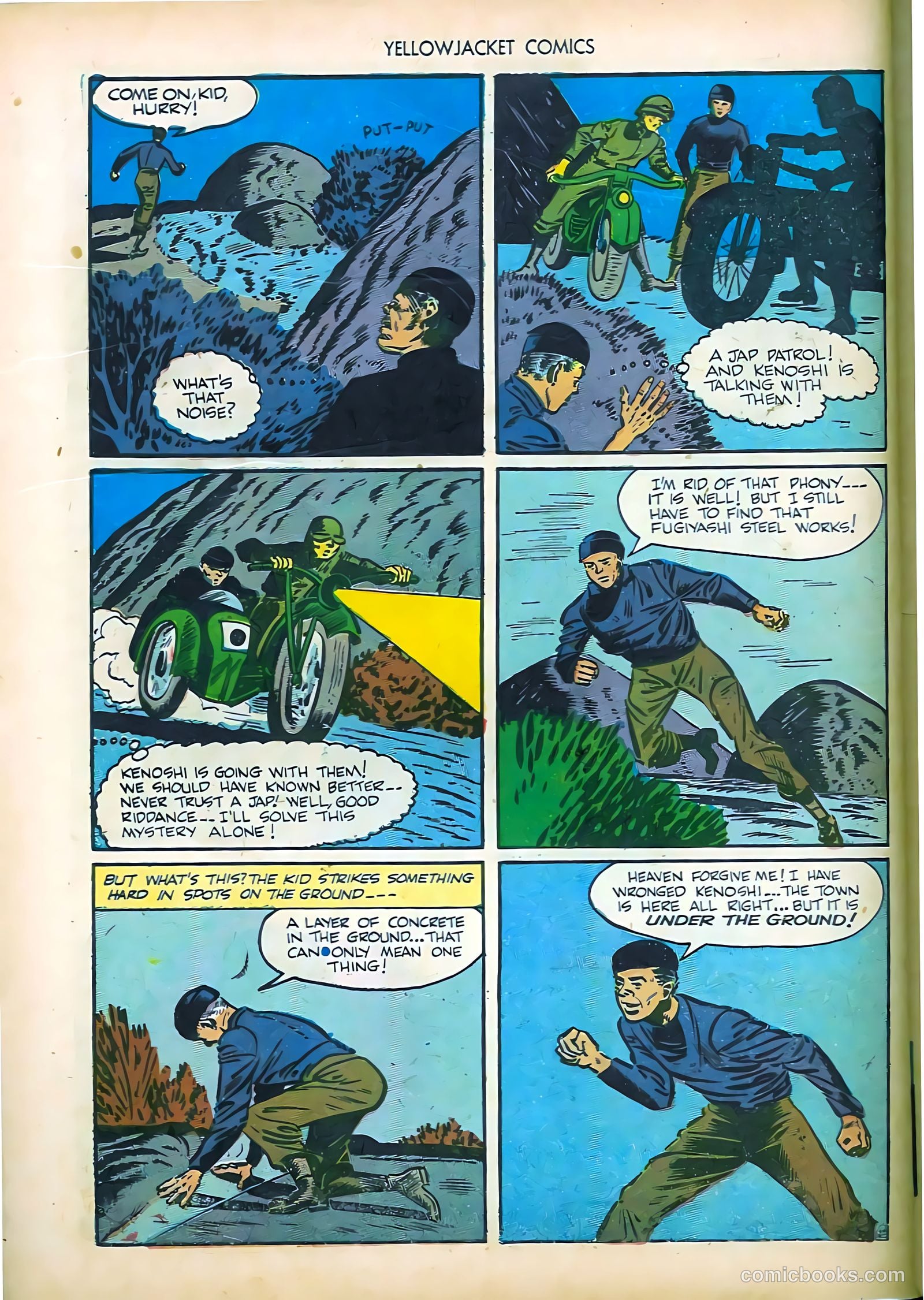 Yellowjacket Comics #5 (1945) — page 46 of 52