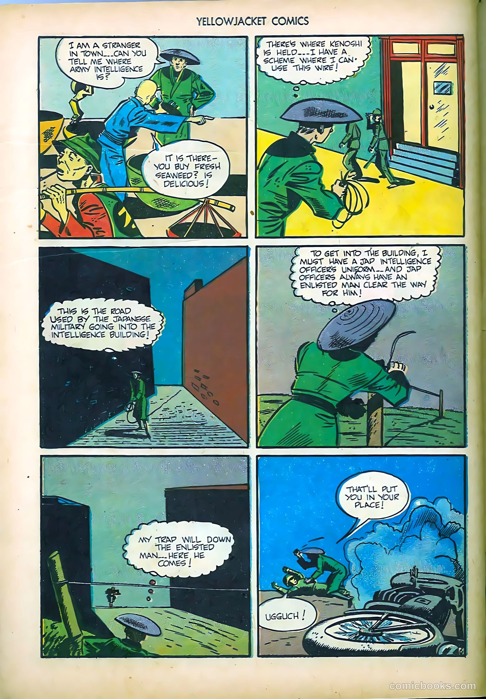 Yellowjacket Comics #5 (1945) — page 48 of 52