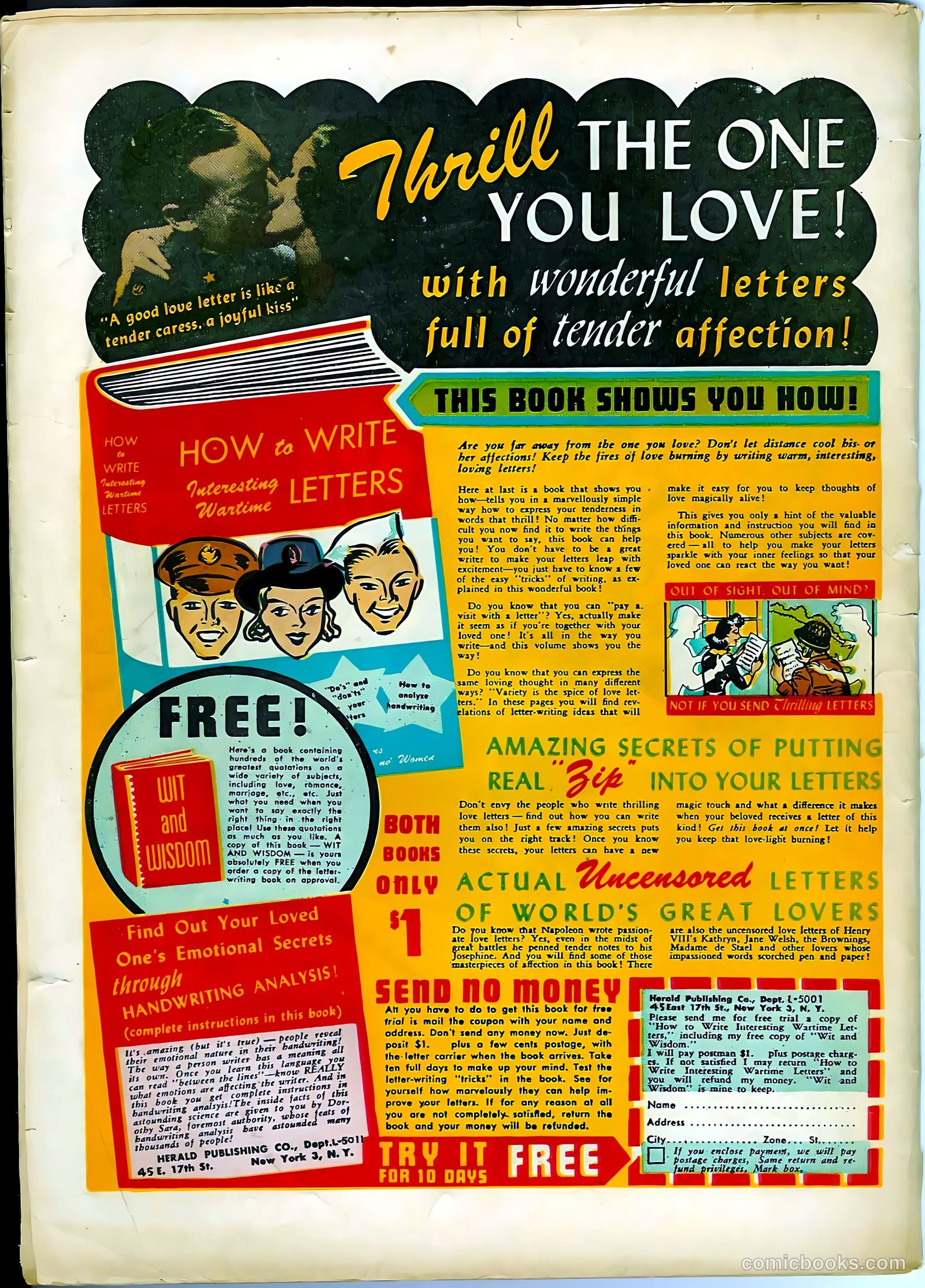 Yellowjacket Comics #5 (1945) — page 52 of 52