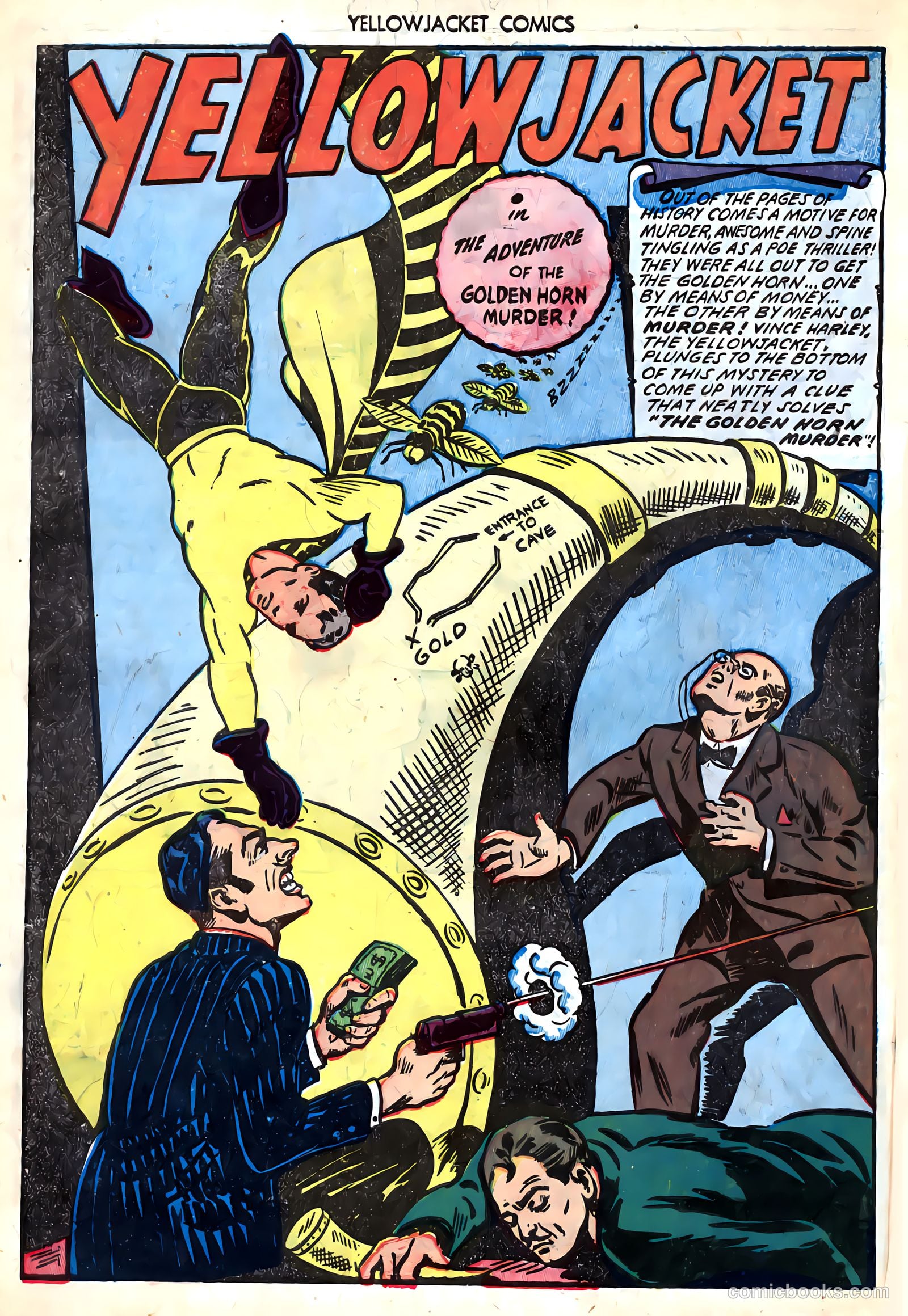 Yellowjacket Comics #6 (1945) — page 12 of 52