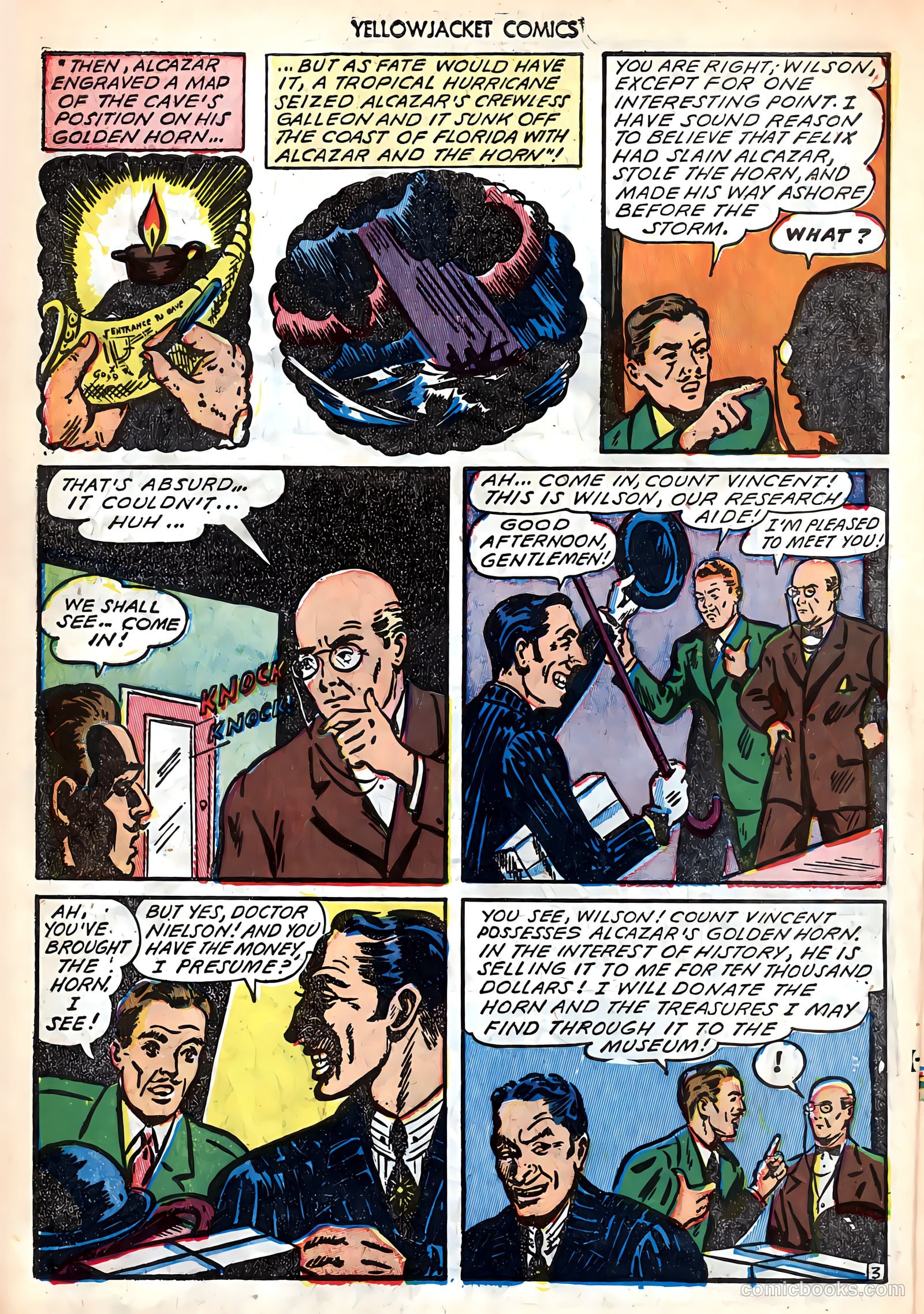 Yellowjacket Comics #6 (1945) — page 14 of 52