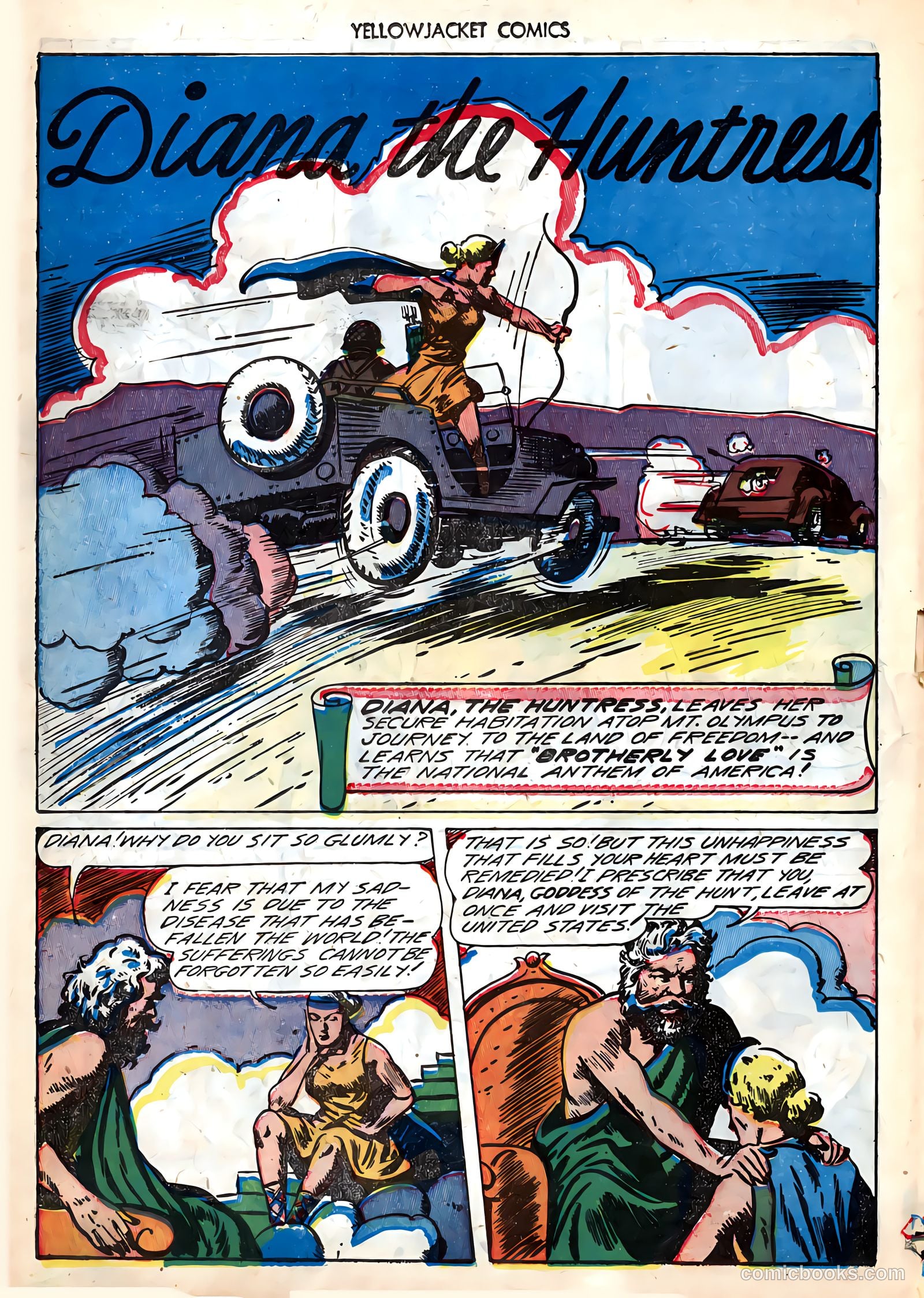 Yellowjacket Comics #6 (1945) — page 20 of 52