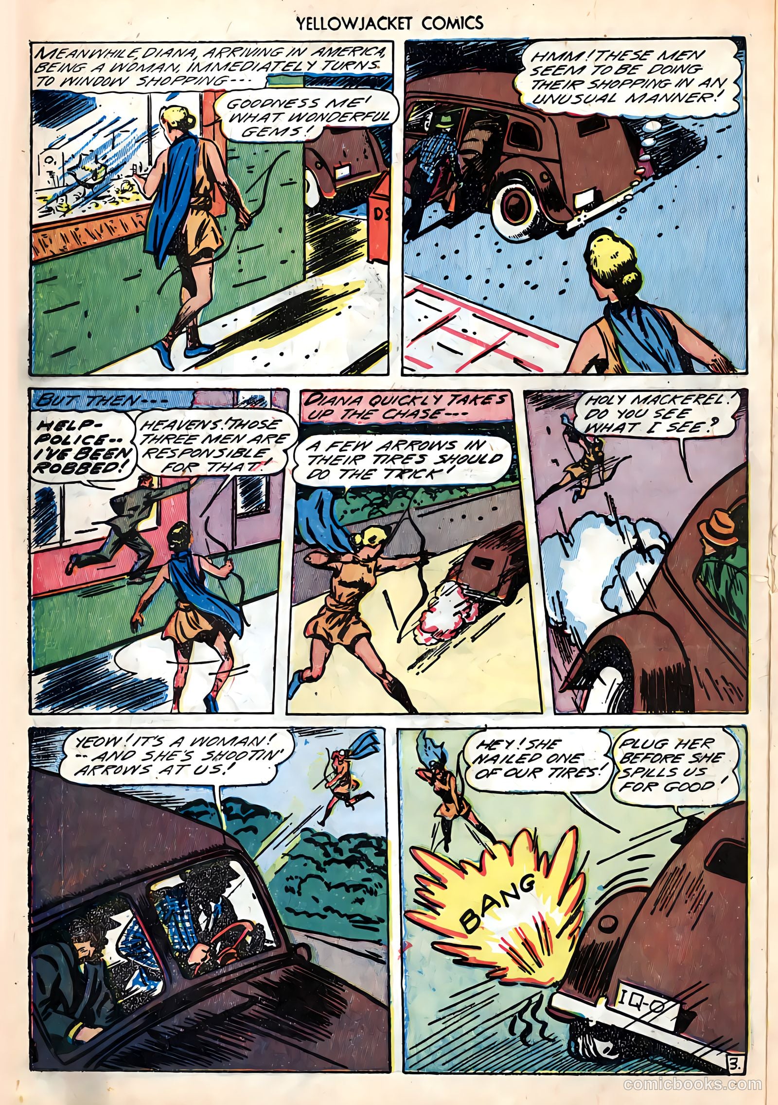 Yellowjacket Comics #6 (1945) — page 22 of 52
