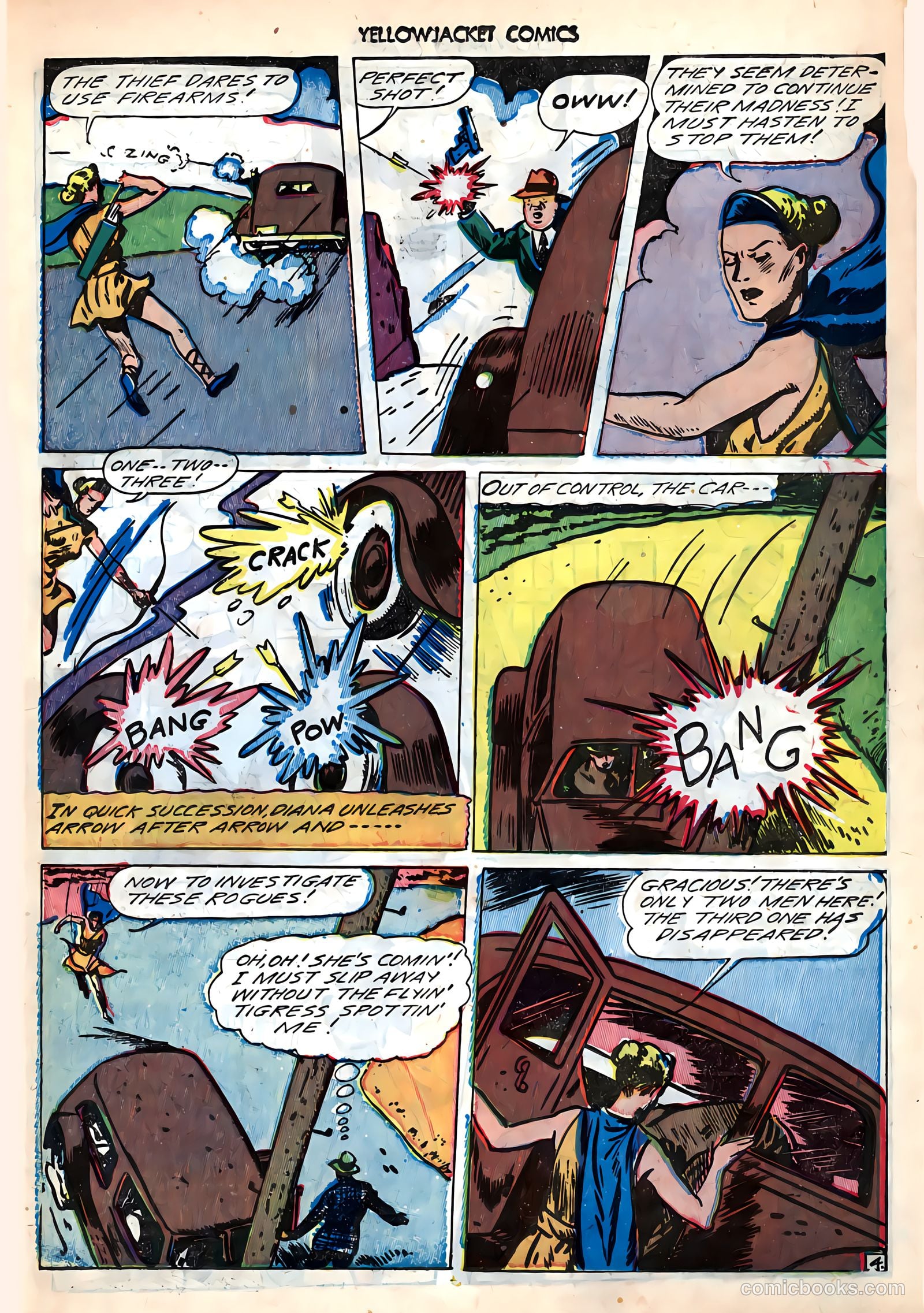 Yellowjacket Comics #6 (1945) — page 23 of 52