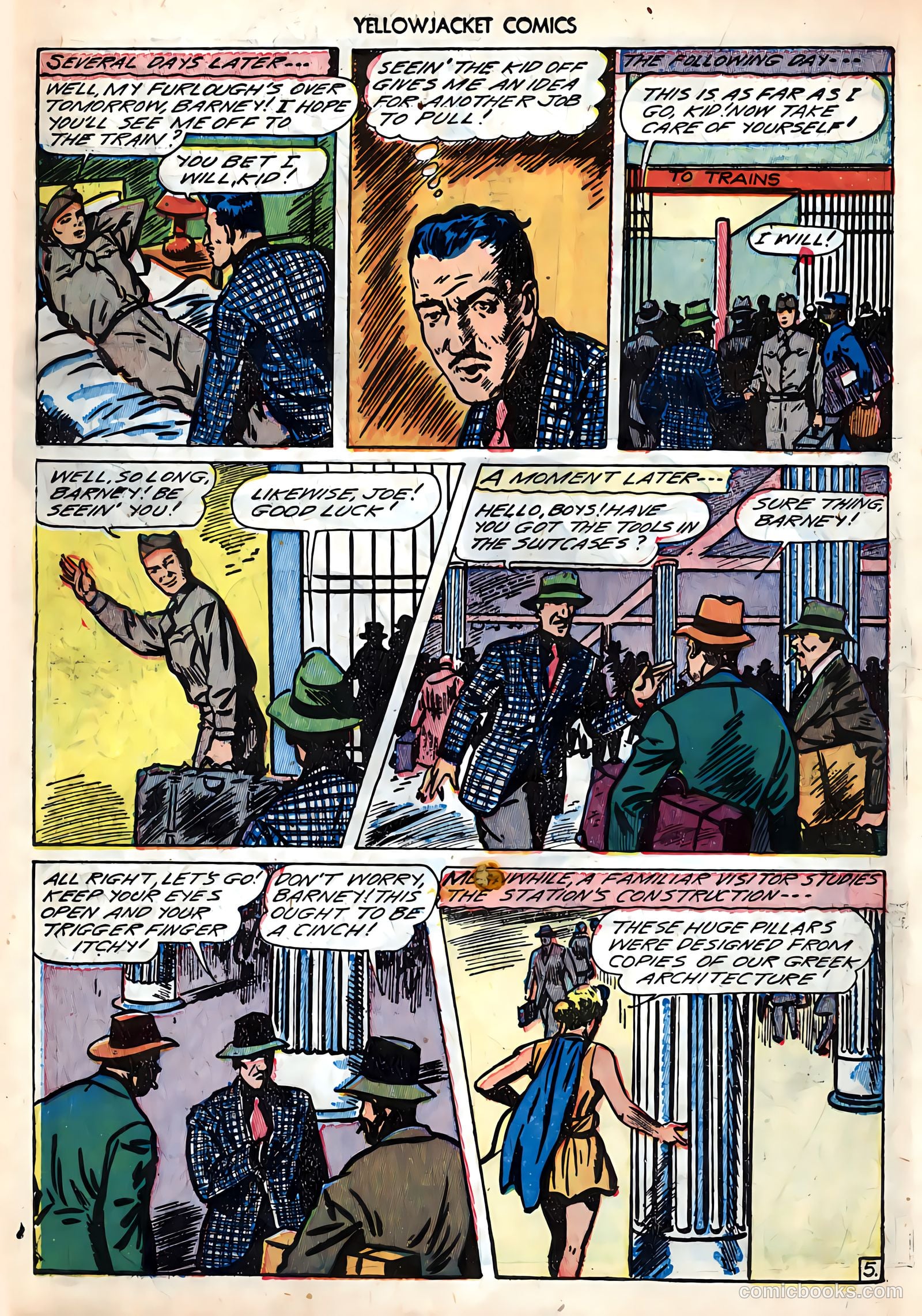 Yellowjacket Comics #6 (1945) — page 24 of 52