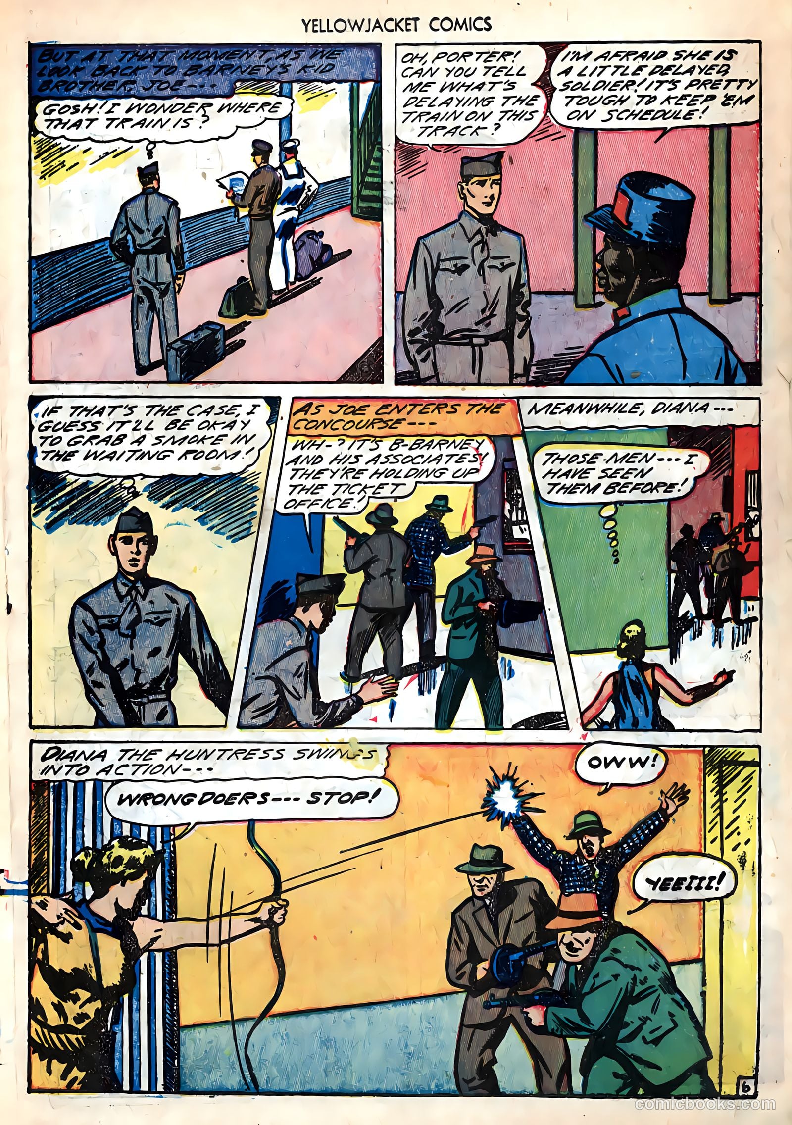 Yellowjacket Comics #6 (1945) — page 25 of 52