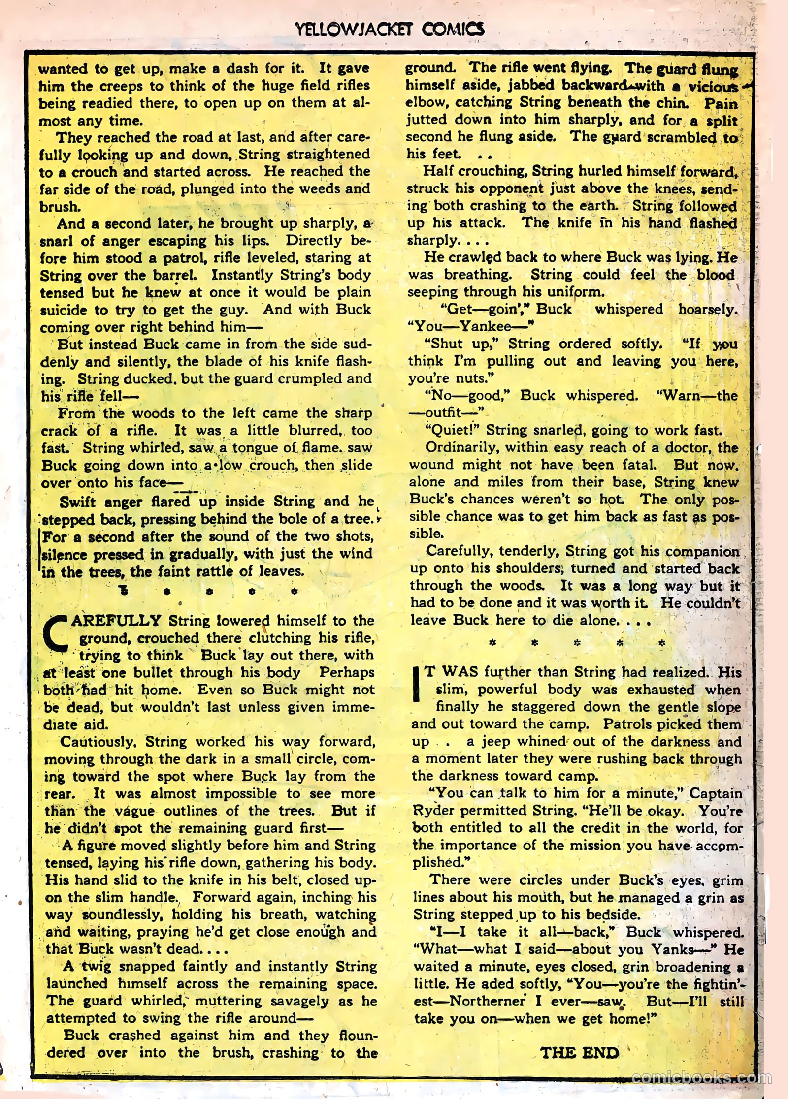 Yellowjacket Comics #6 (1945) — page 29 of 52