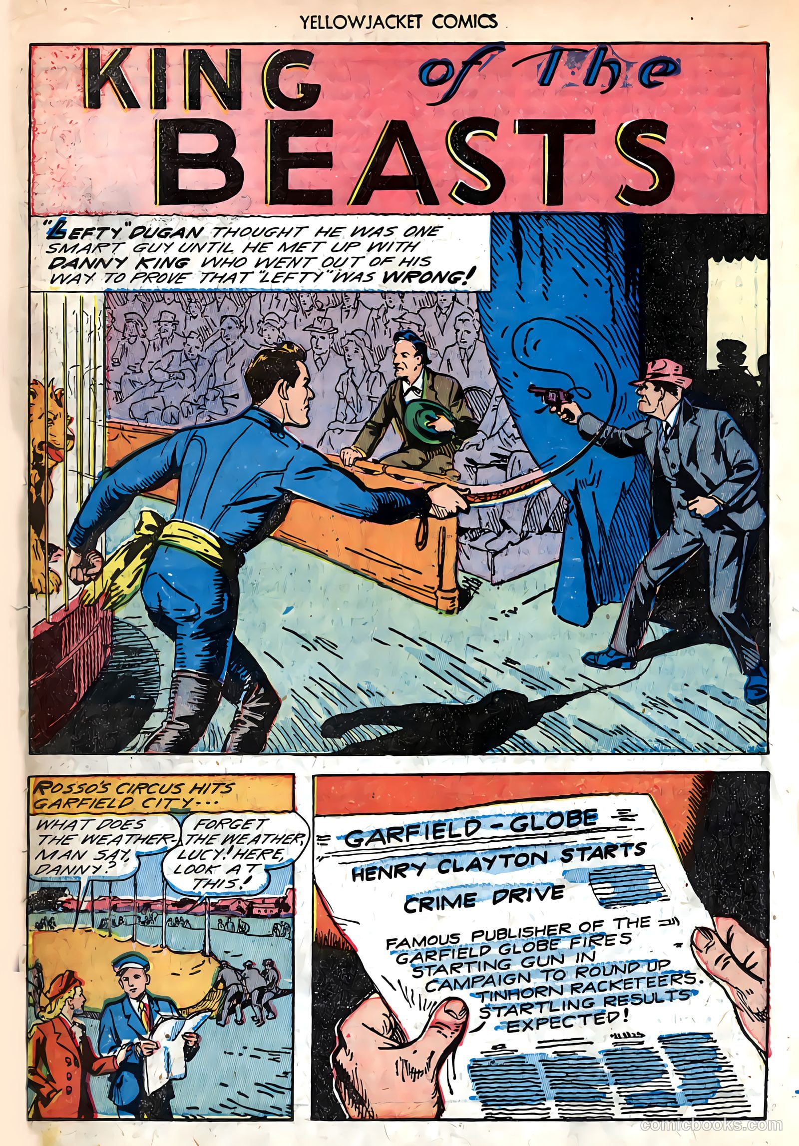 Yellowjacket Comics #6 (1945) — page 30 of 52