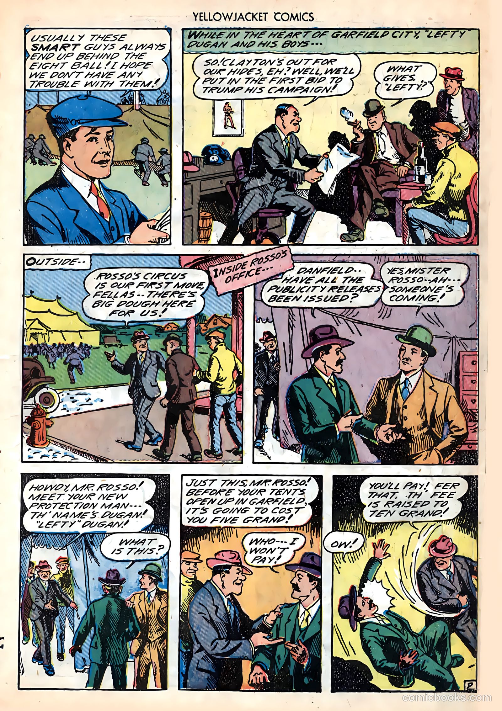 Yellowjacket Comics #6 (1945) — page 31 of 52