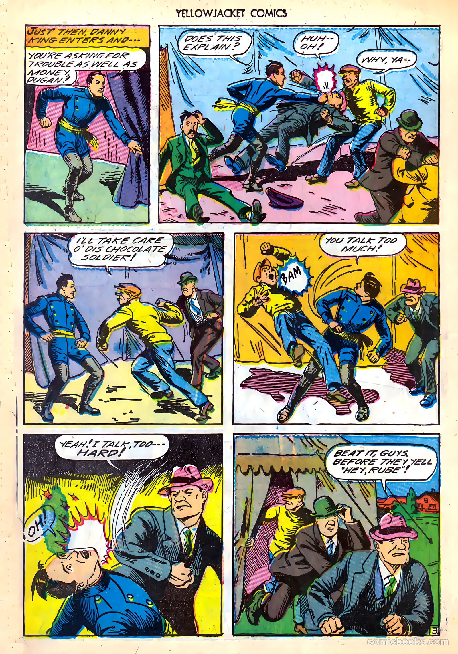 Yellowjacket Comics #6 (1945) — page 32 of 52