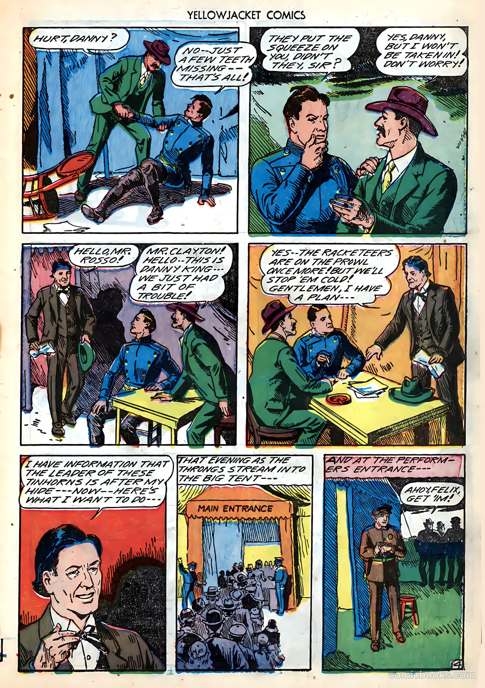 Yellowjacket Comics #6 (1945) — page 33 of 52