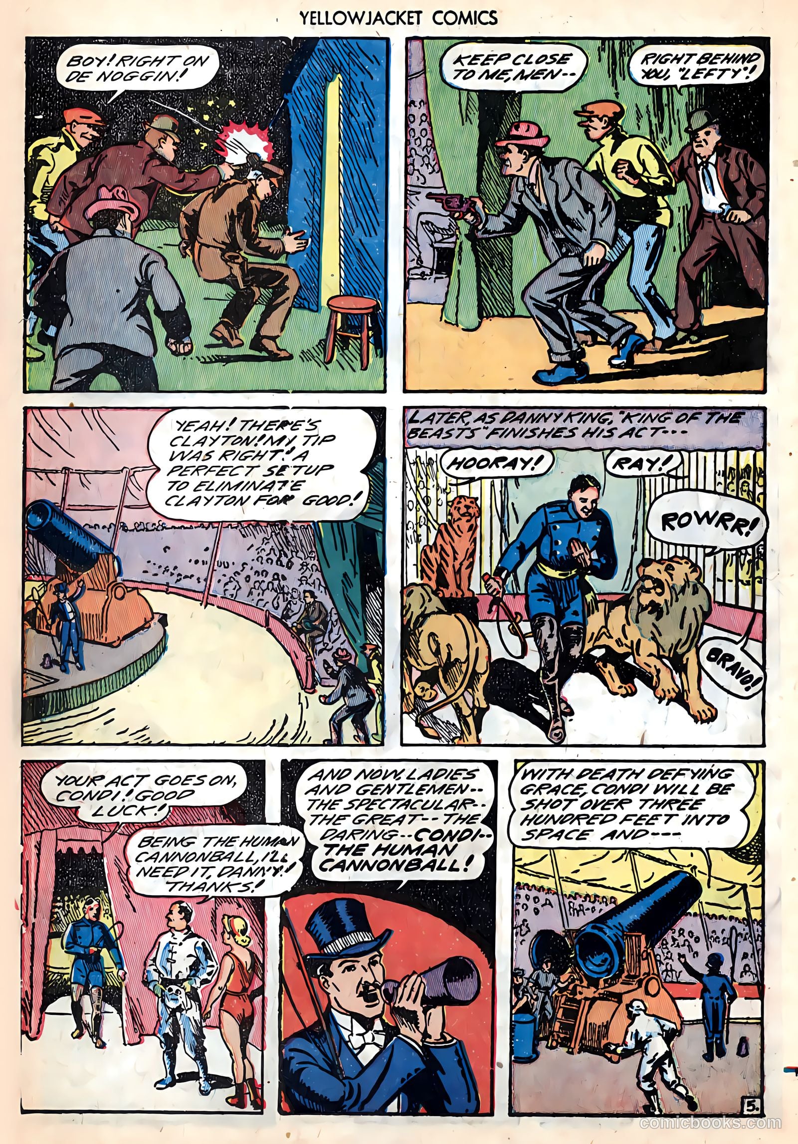 Yellowjacket Comics #6 (1945) — page 34 of 52