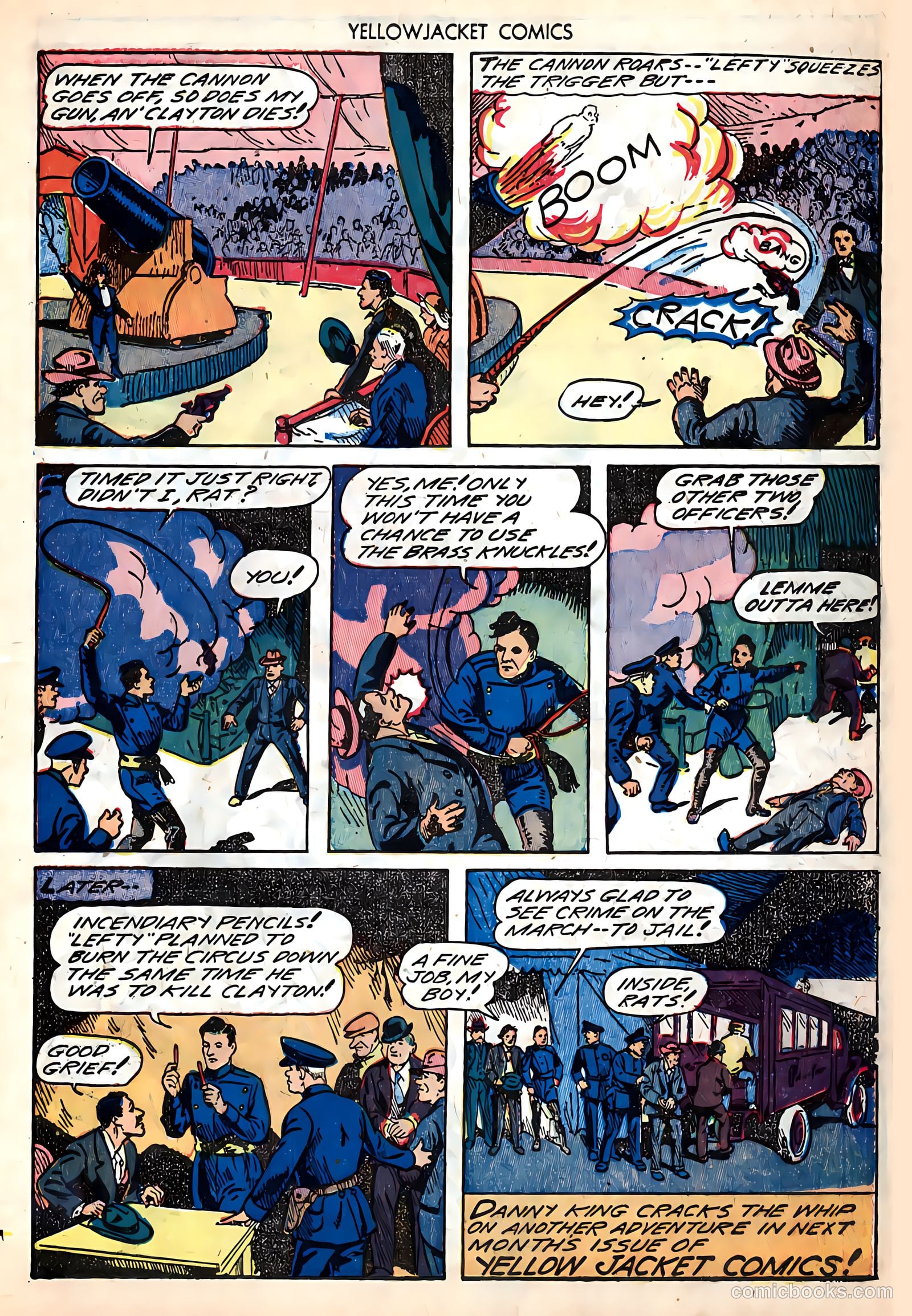 Yellowjacket Comics #6 (1945) — page 35 of 52