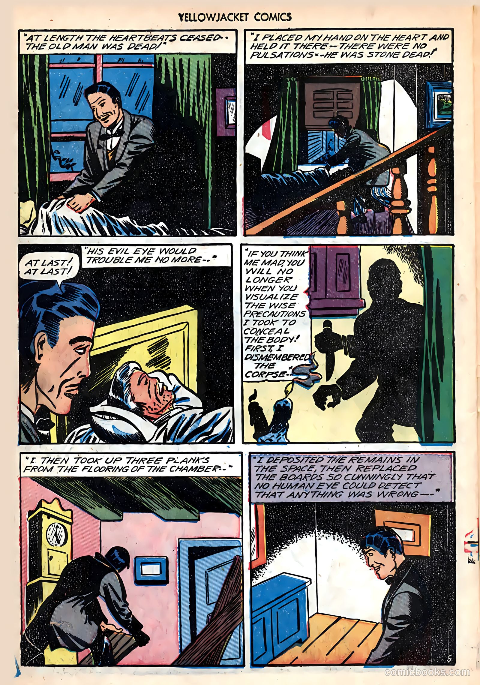 Yellowjacket Comics #6 (1945) — page 40 of 52