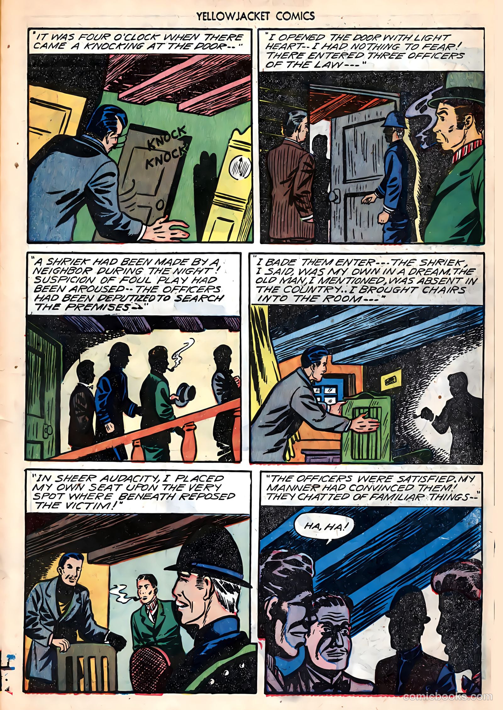 Yellowjacket Comics #6 (1945) — page 41 of 52
