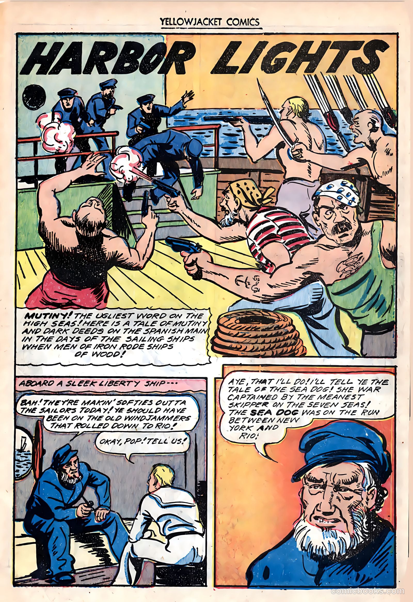 Yellowjacket Comics #6 (1945) — page 43 of 52