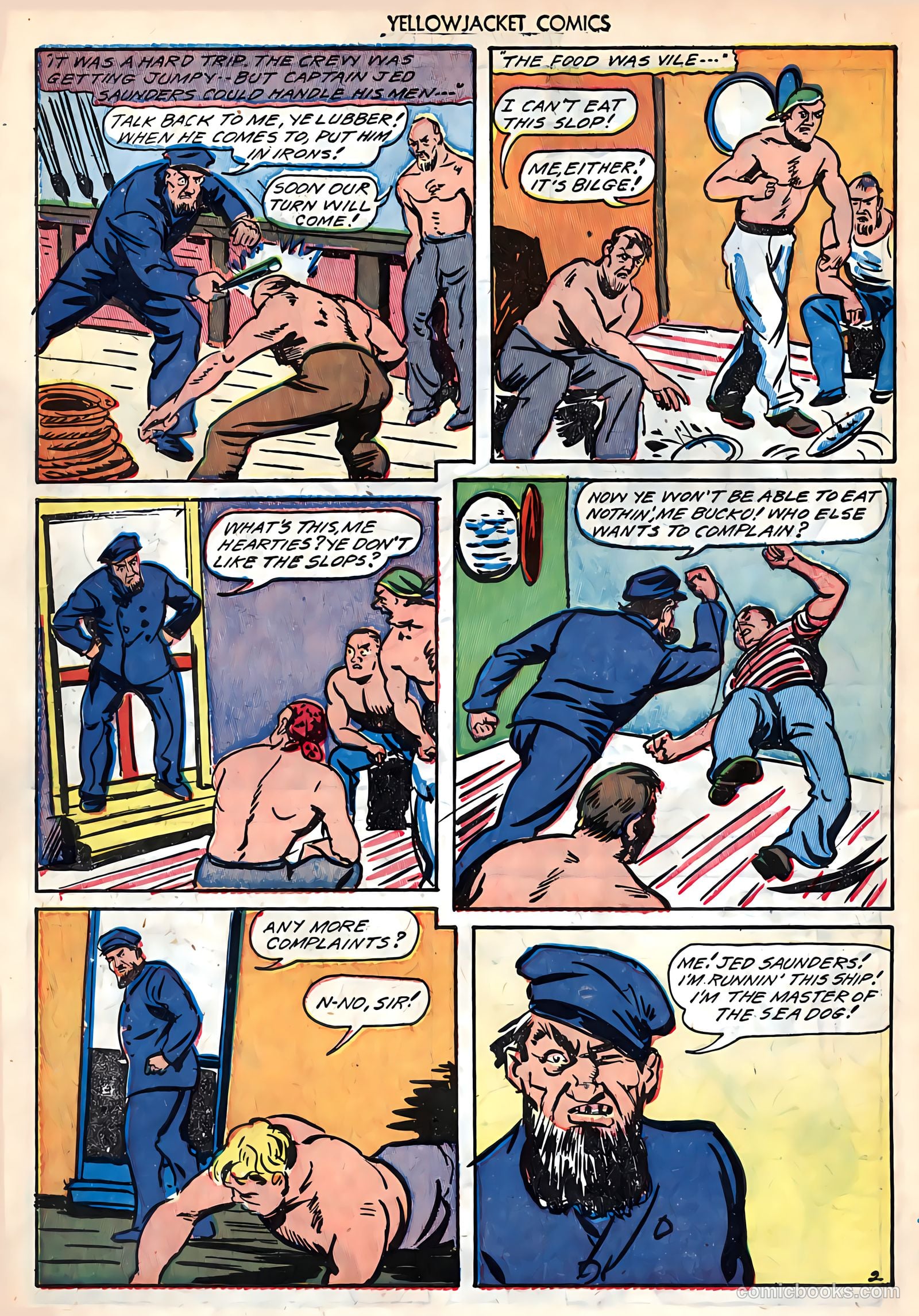 Yellowjacket Comics #6 (1945) — page 44 of 52