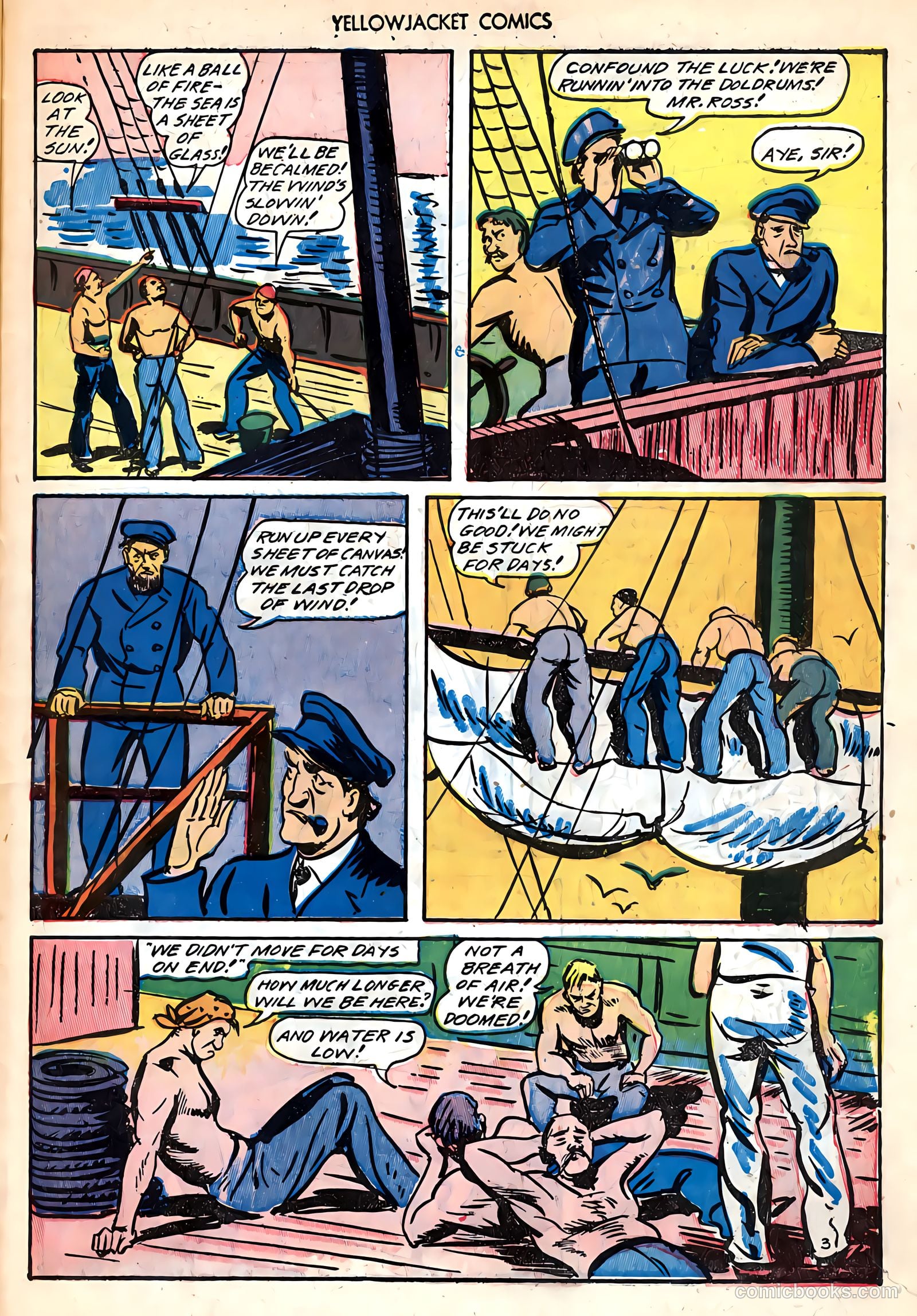 Yellowjacket Comics #6 (1945) — page 45 of 52