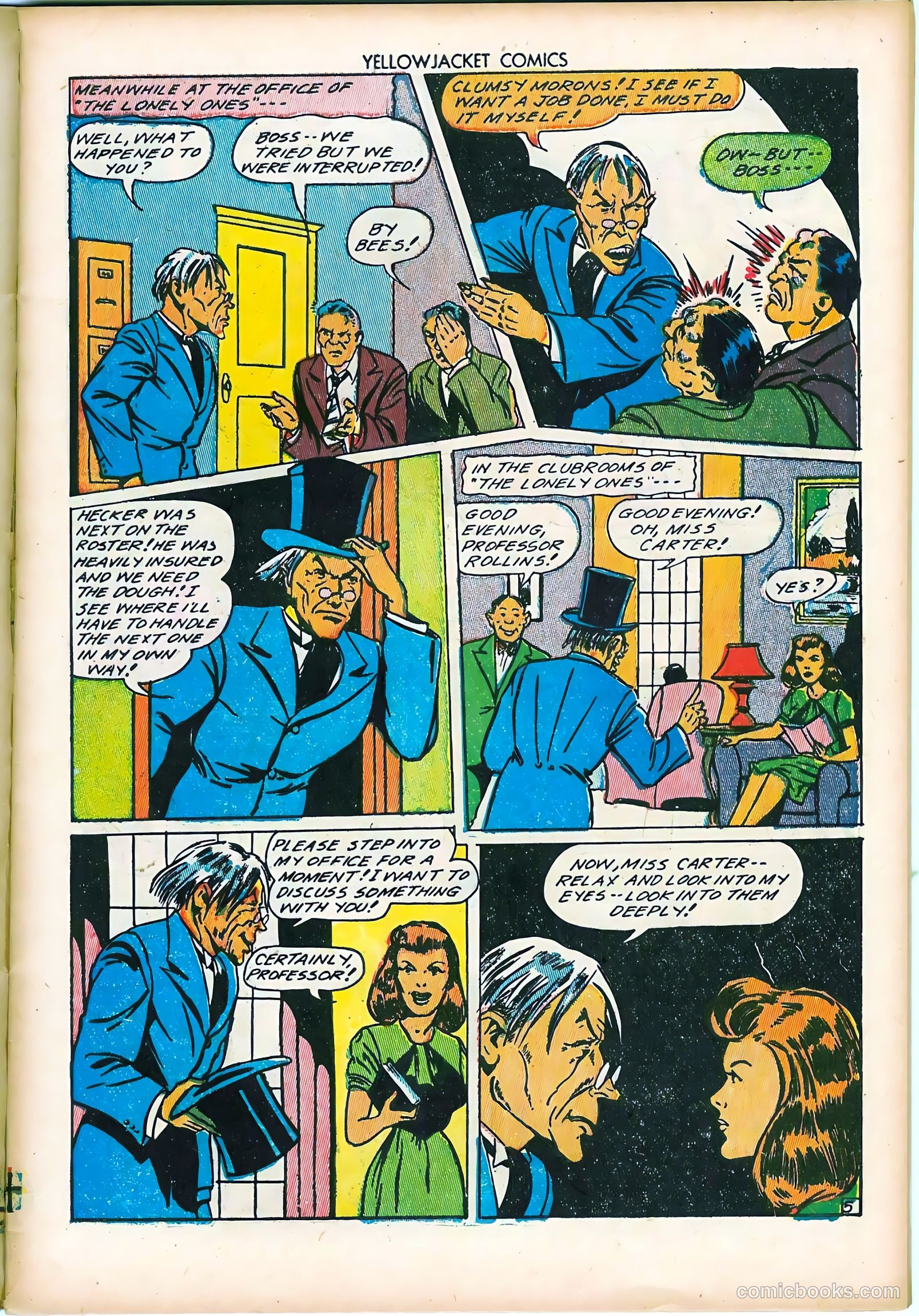 Yellowjacket Comics #7 (1946) — page 7 of 52
