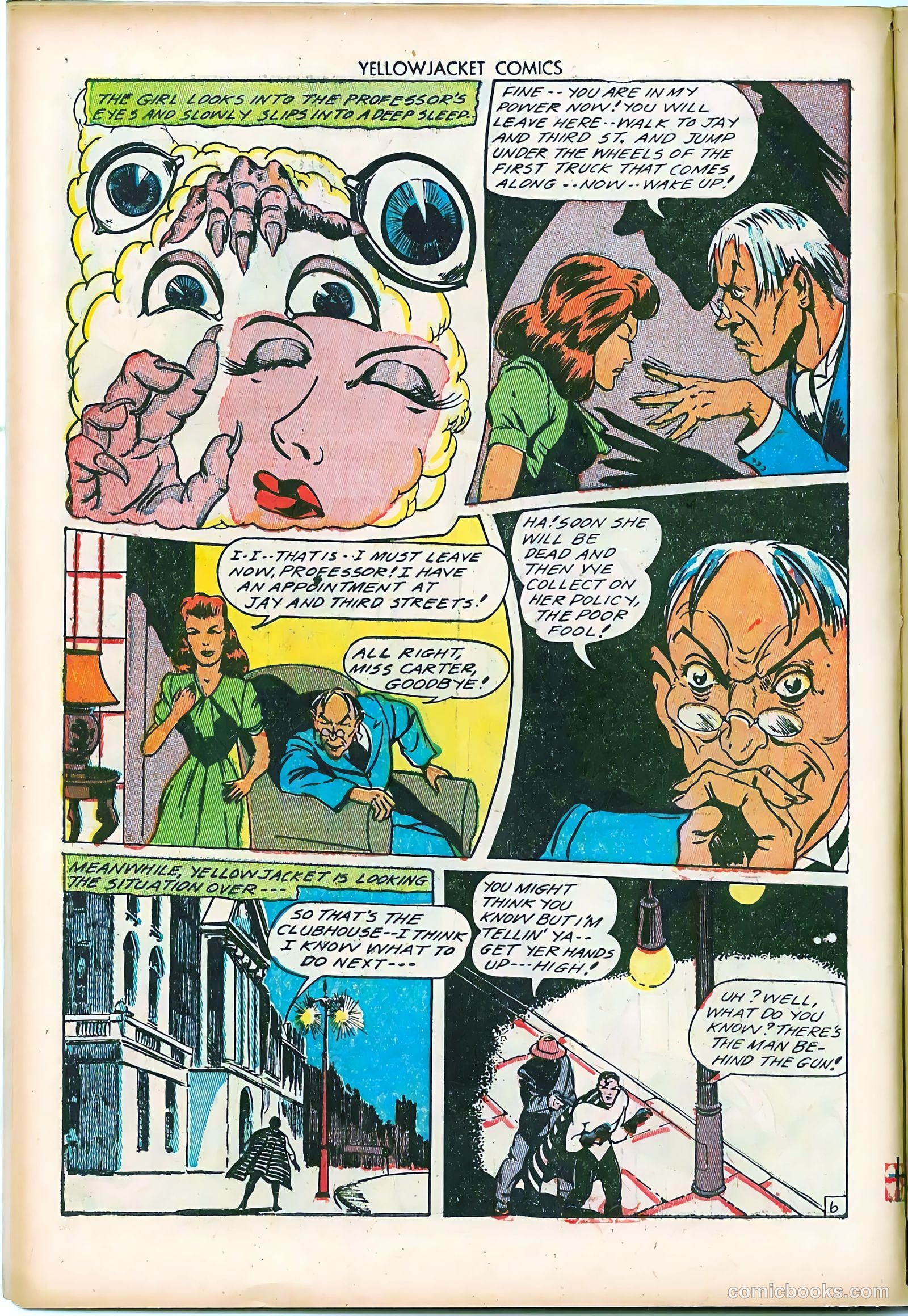 Yellowjacket Comics #7 (1946) — page 8 of 52