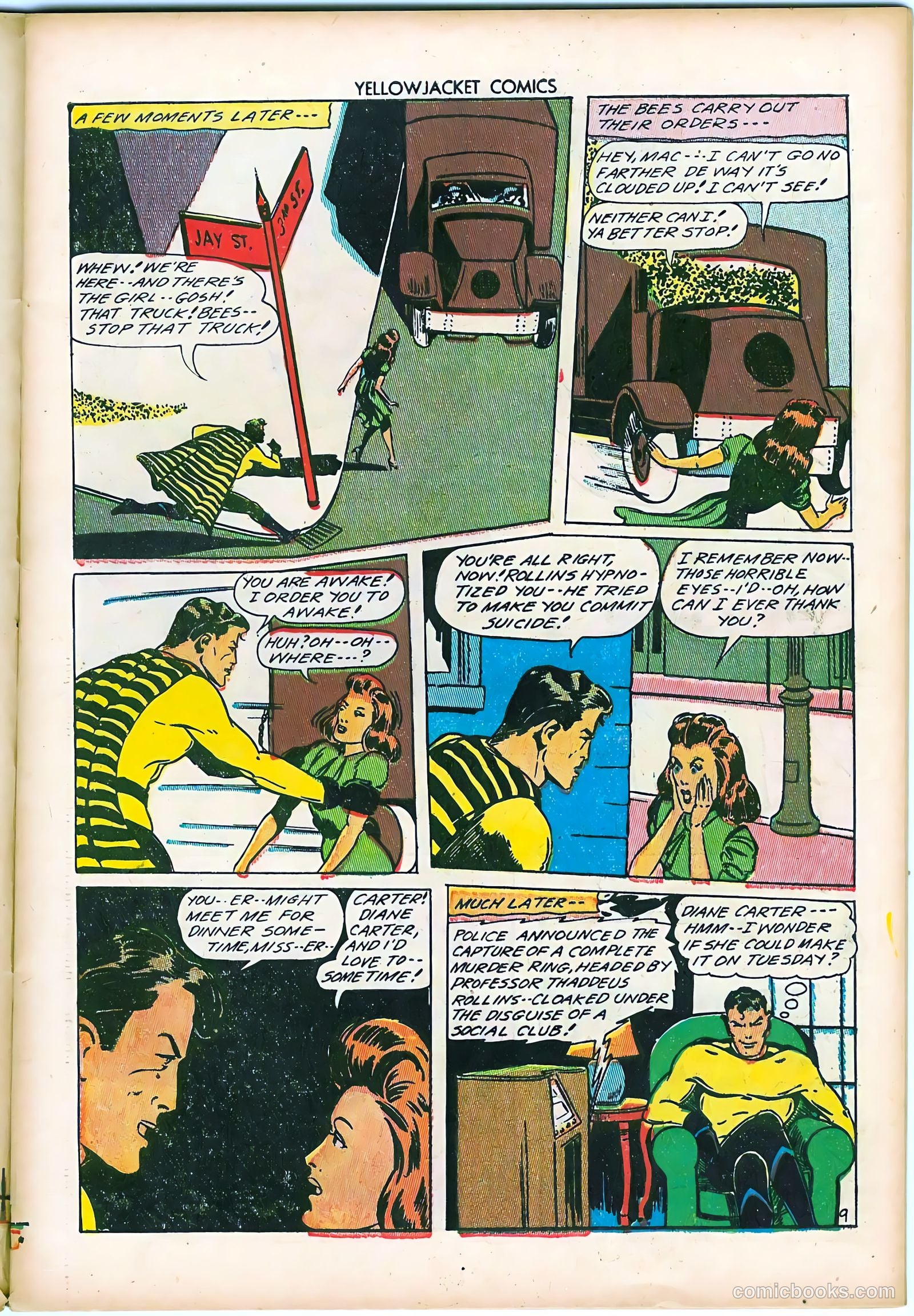 Yellowjacket Comics #7 (1946) — page 11 of 52
