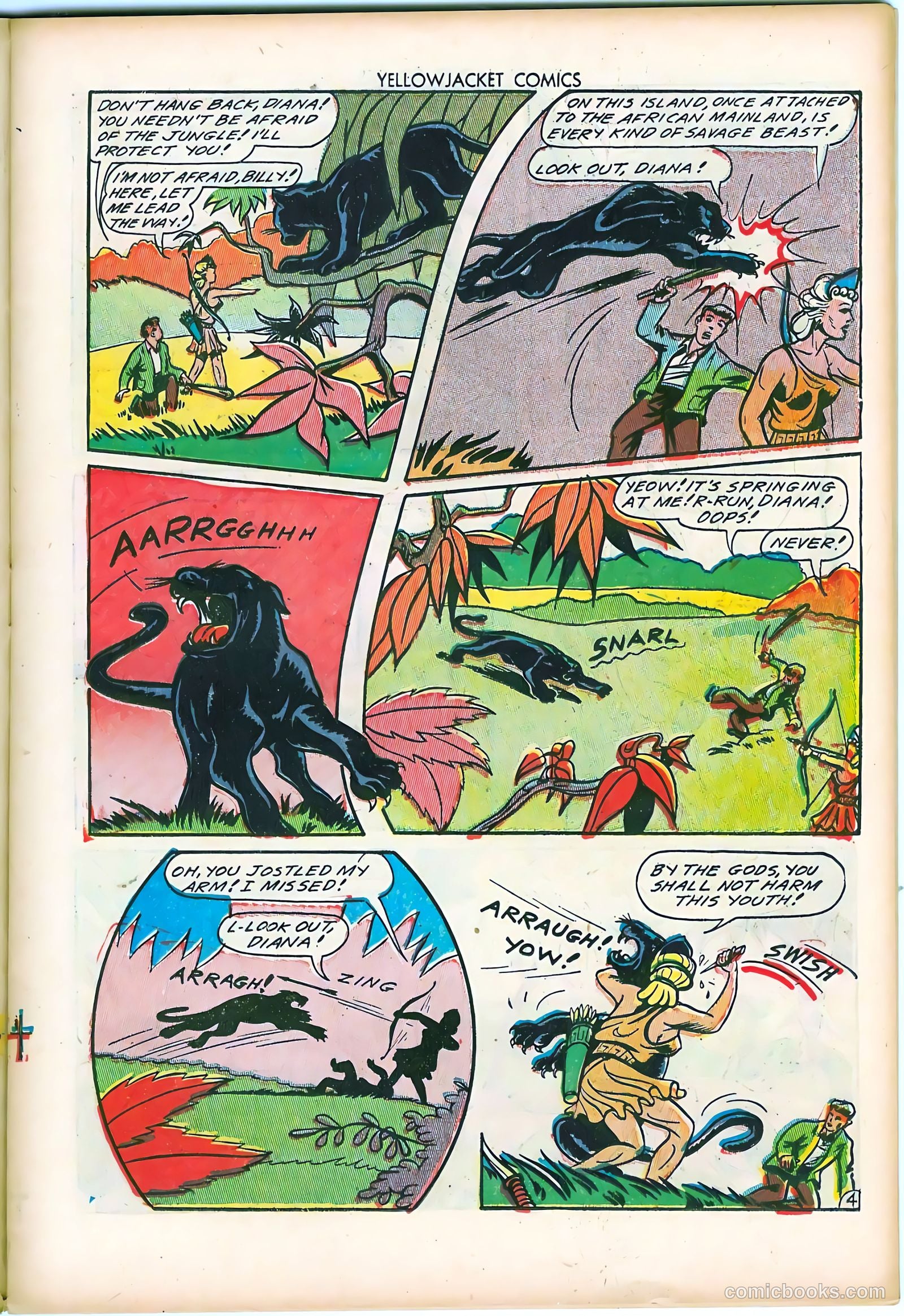 Yellowjacket Comics #7 (1946) — page 15 of 52