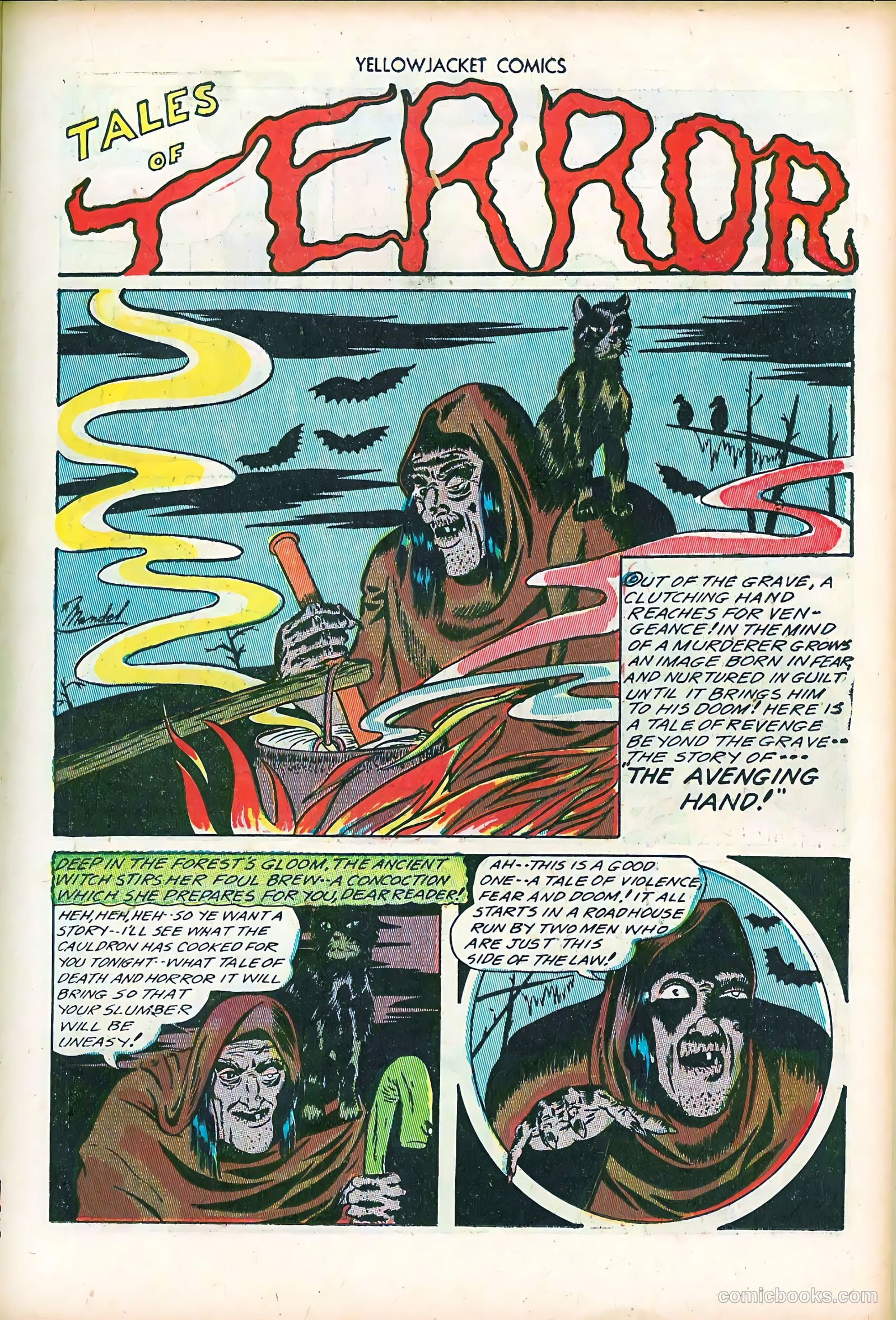 Yellowjacket Comics #7 (1946) — page 21 of 52