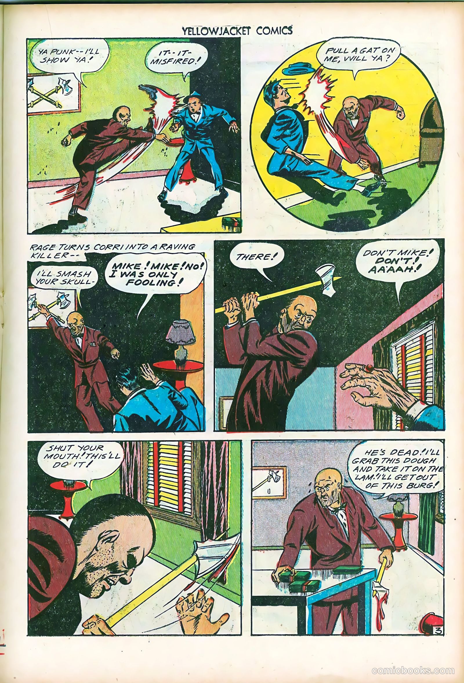 Yellowjacket Comics #7 (1946) — page 23 of 52