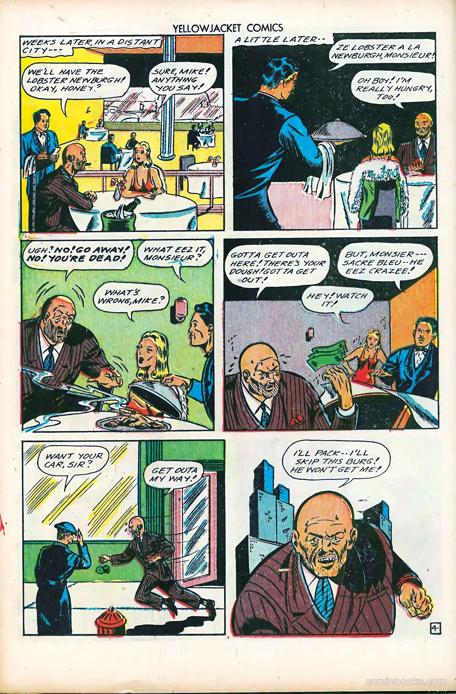 Yellowjacket Comics #7 (1946) — page 24 of 52
