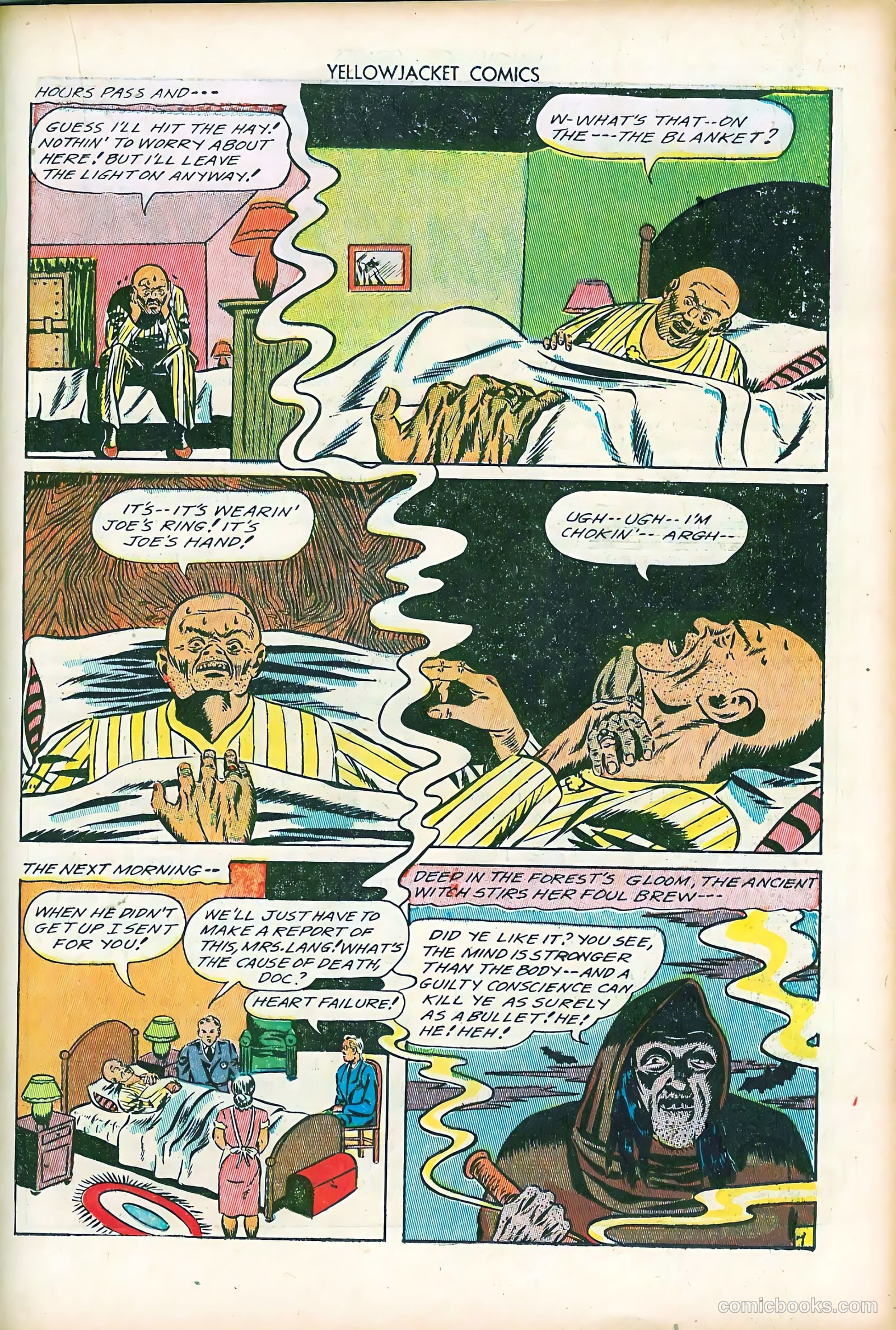 Yellowjacket Comics #7 (1946) — page 27 of 52