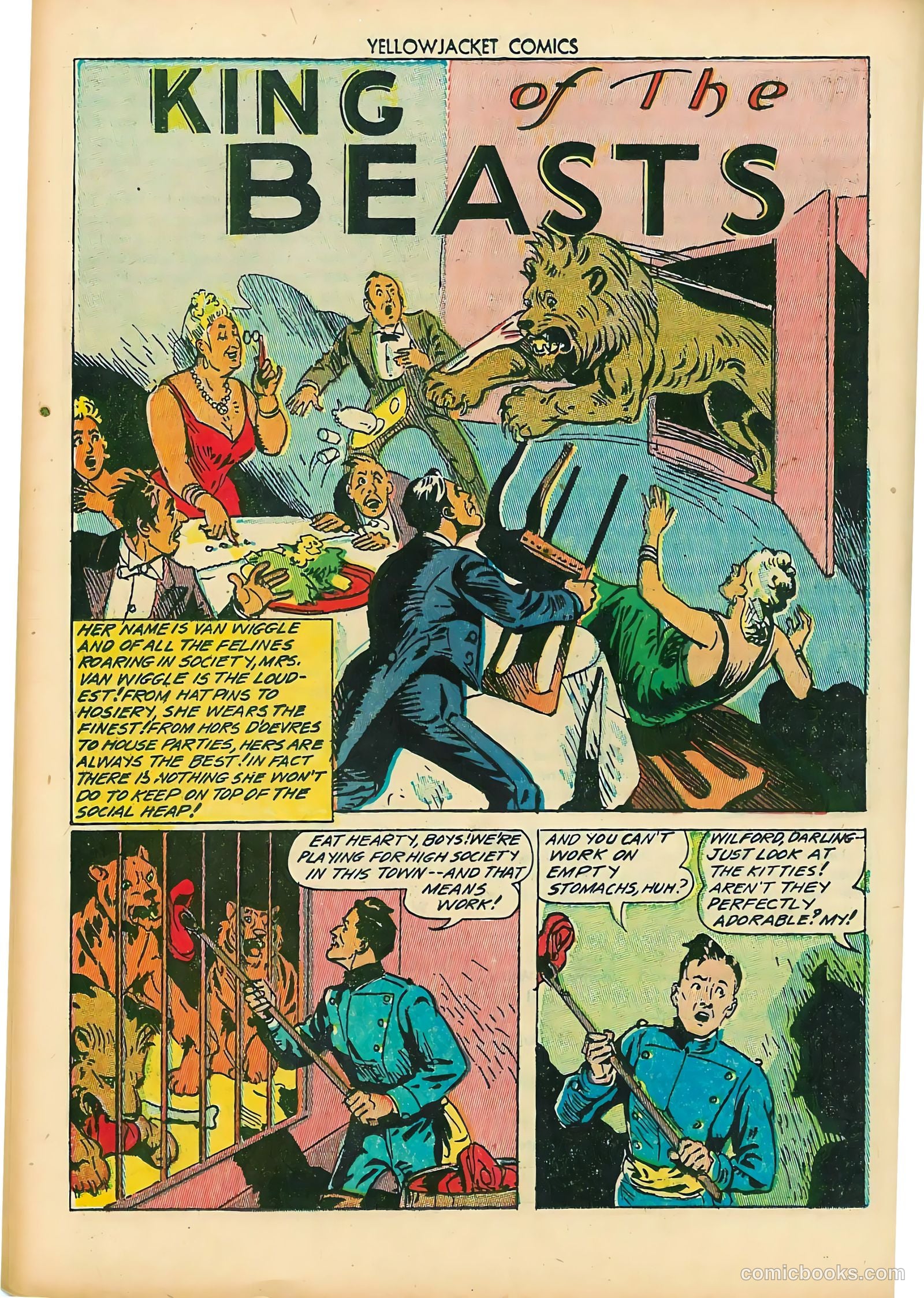 Yellowjacket Comics #7 (1946) — page 30 of 52