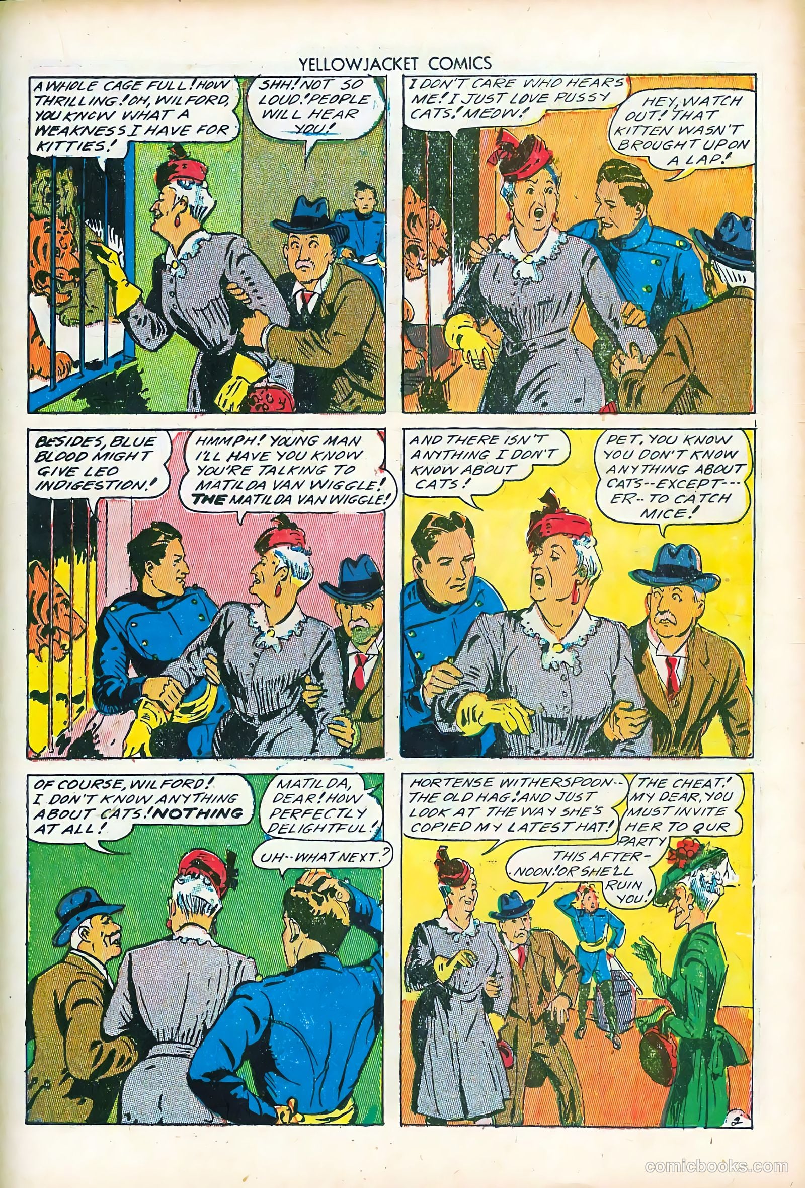 Yellowjacket Comics #7 (1946) — page 31 of 52