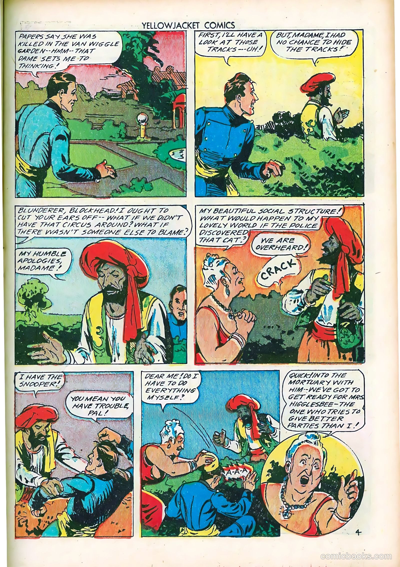 Yellowjacket Comics #7 (1946) — page 33 of 52