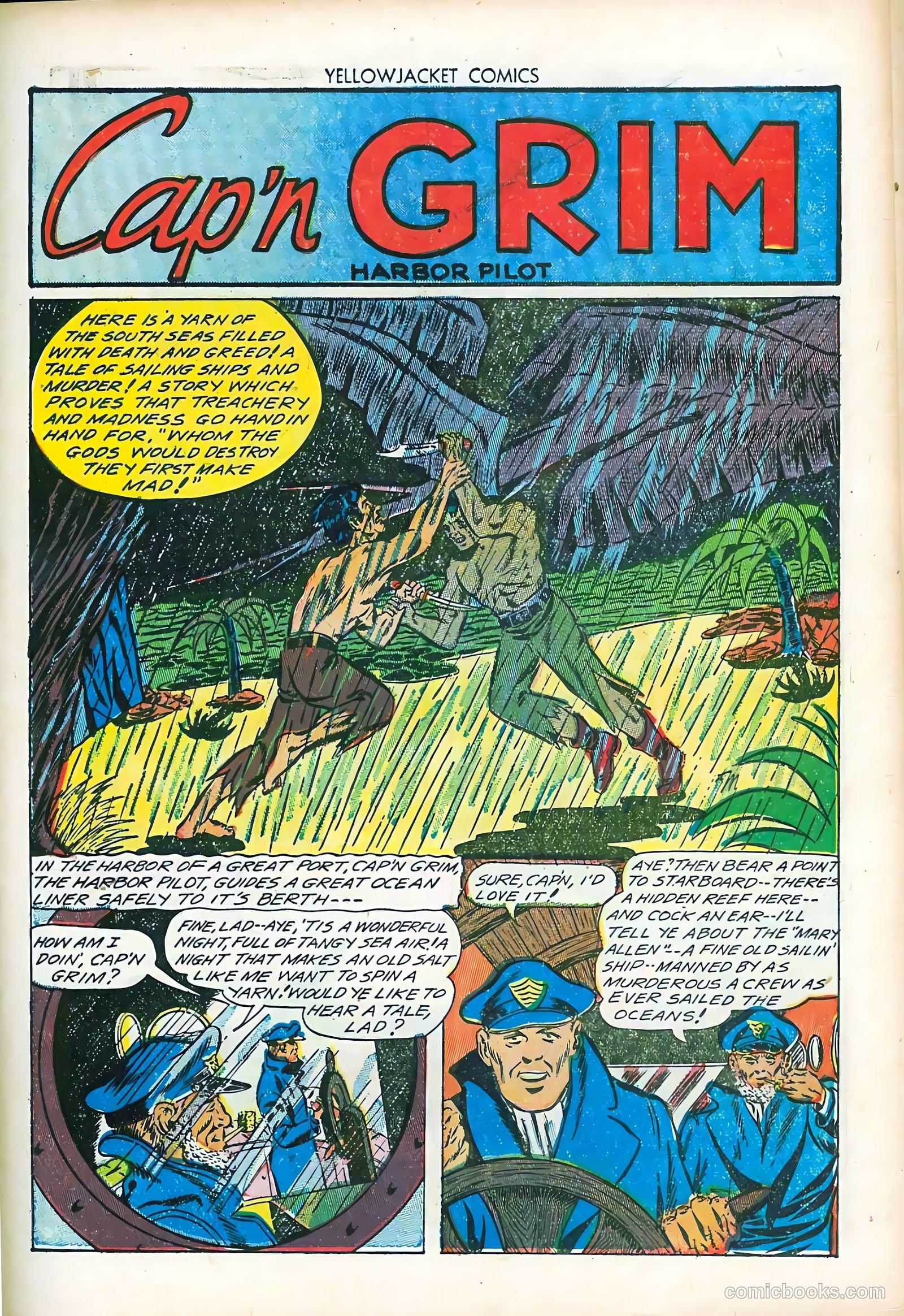 Yellowjacket Comics #7 (1946) — page 37 of 52