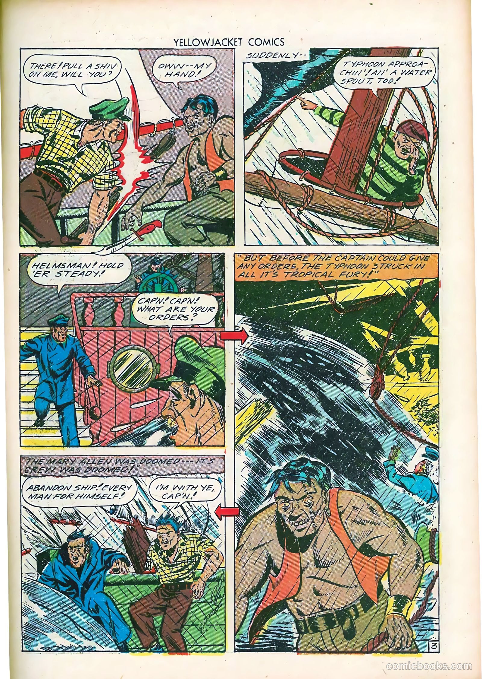 Yellowjacket Comics #7 (1946) — page 39 of 52